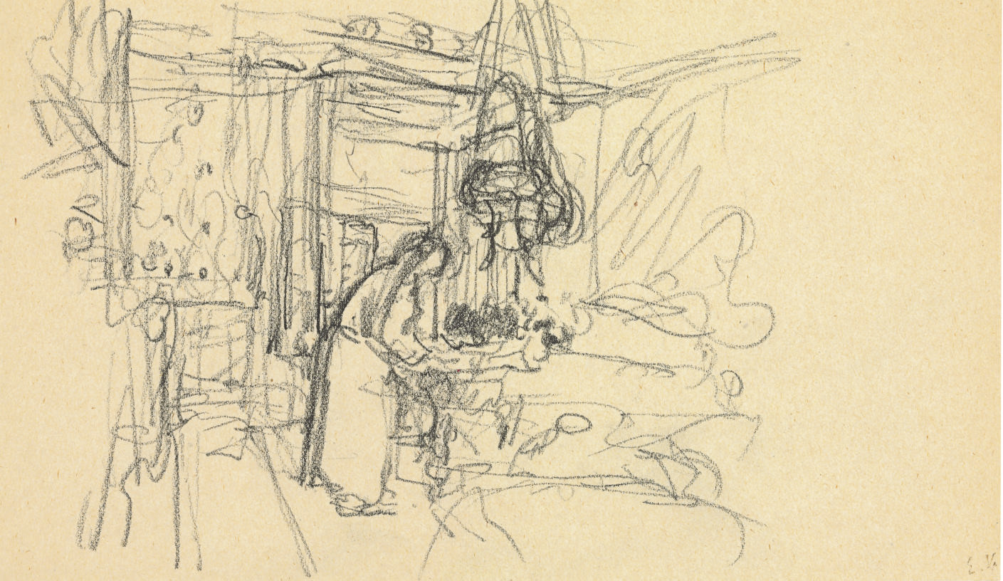 Edouard Vuillard — Мадам Вюйяр с Миозотом