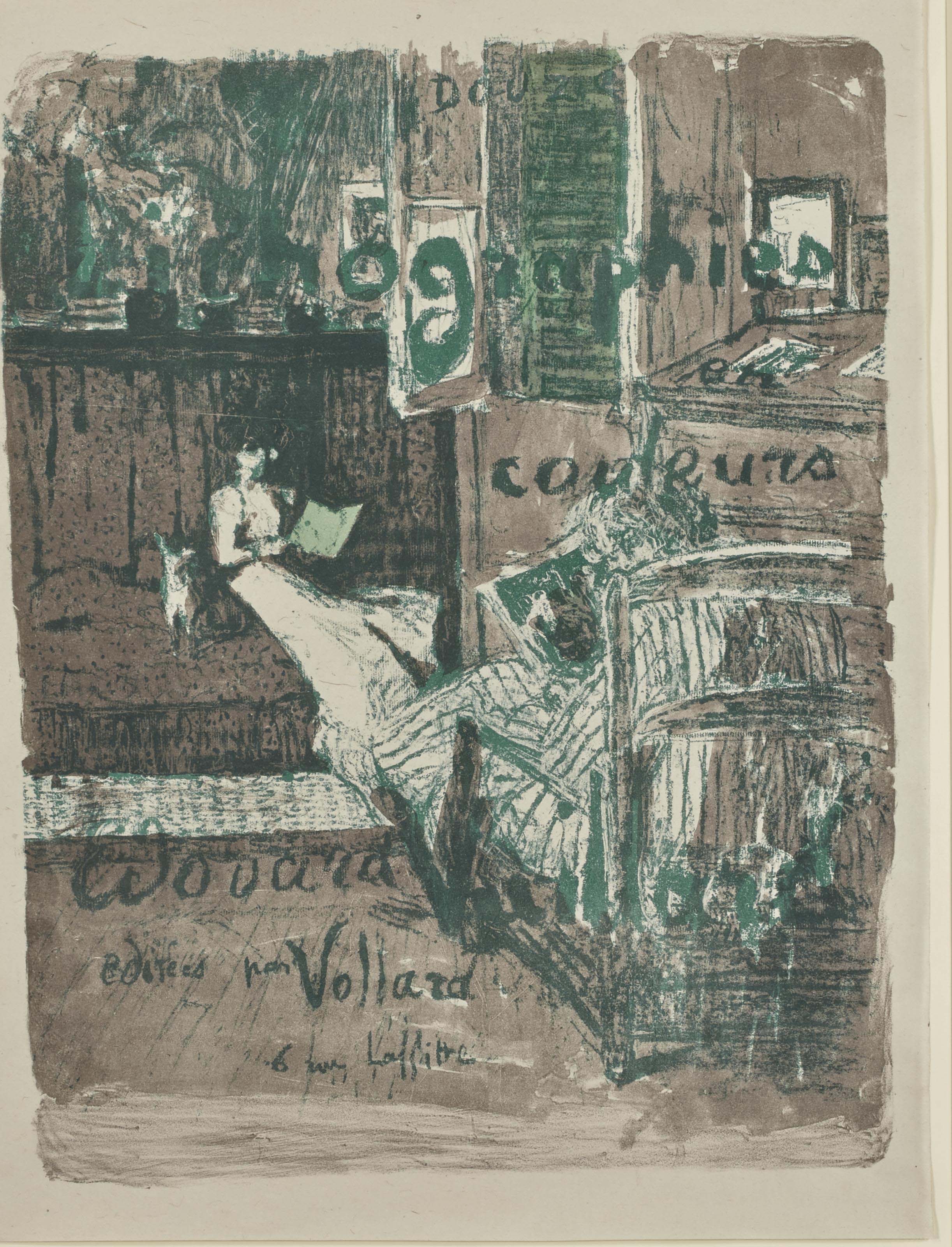 Edouard Vuillard — Кувертюр для большого количества клиентов и посетителей (Роже Маркс, 31 год)