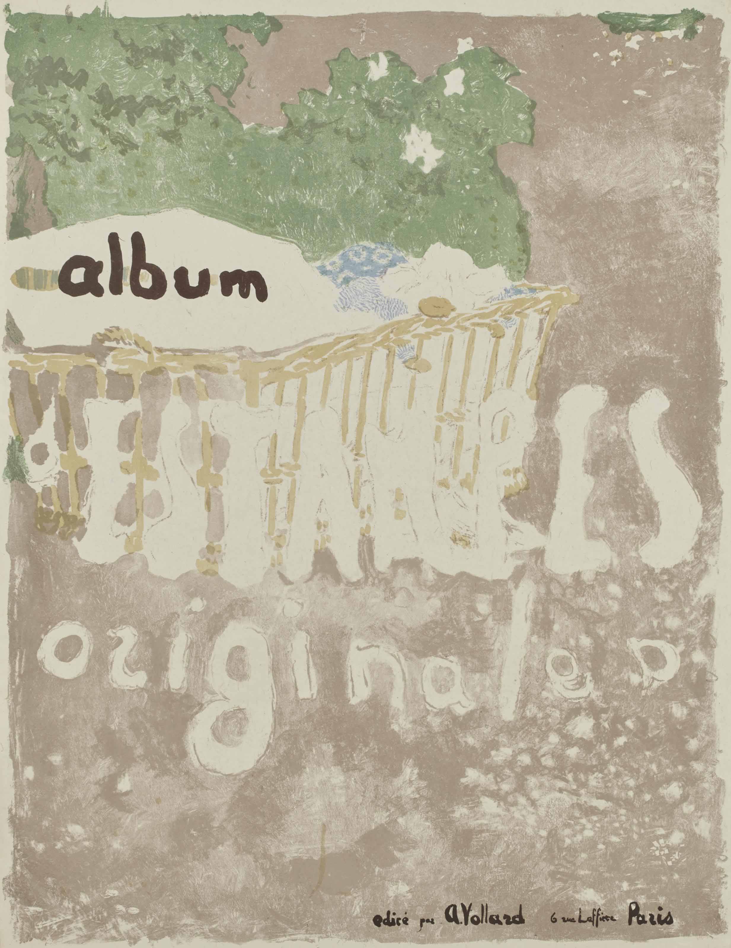 Edouard Vuillard — Проект Кувертюры для оригинальных альбомов (Роджер Маркс, 47) ; Галерея для гимнастов (Роджер Маркс, 49)