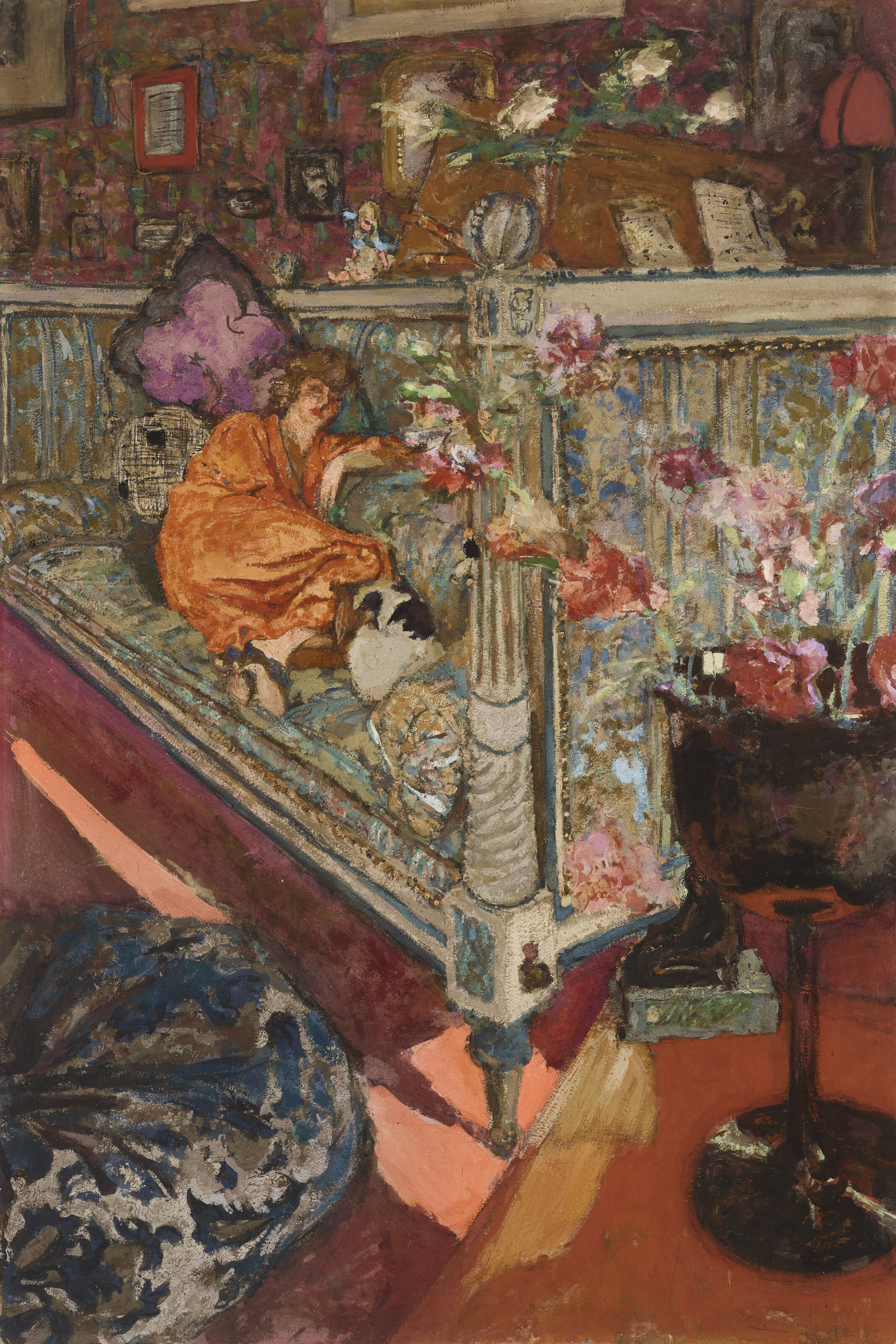 Edouard Vuillard — Ивонна Принтемпс танцует канапе