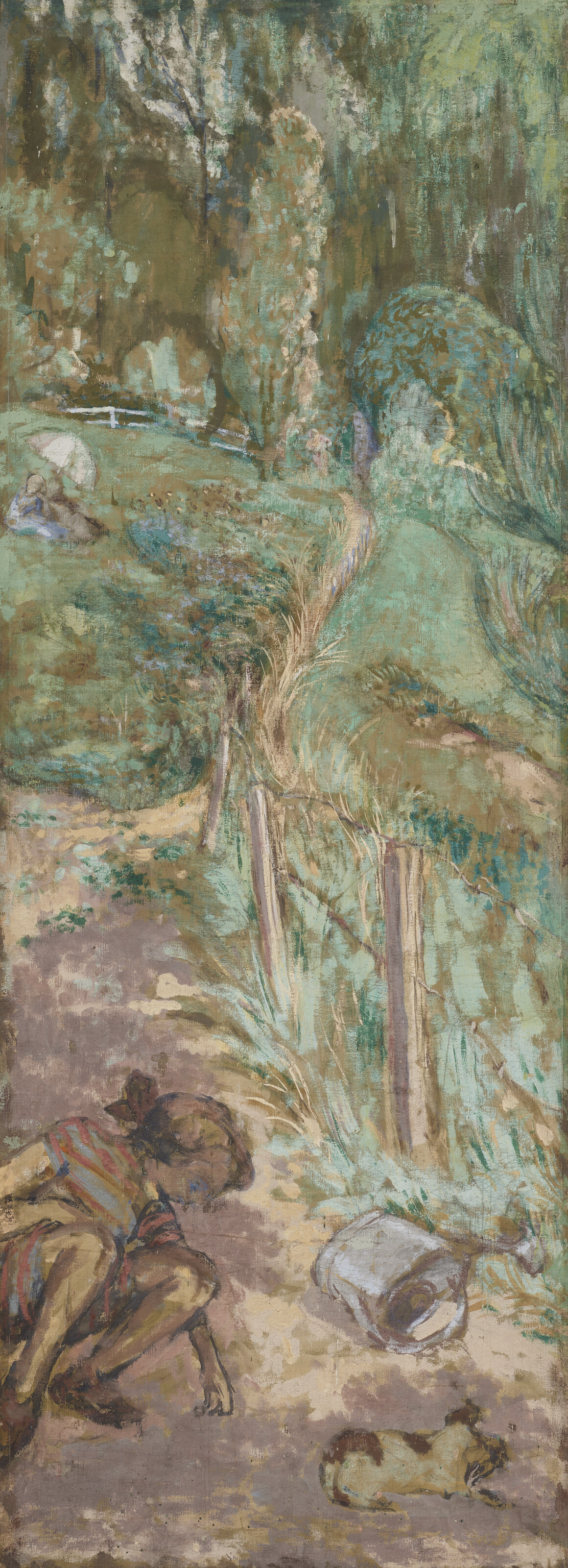 Edouard Vuillard — Павильоны в парке Крикбеф, Ле Парк