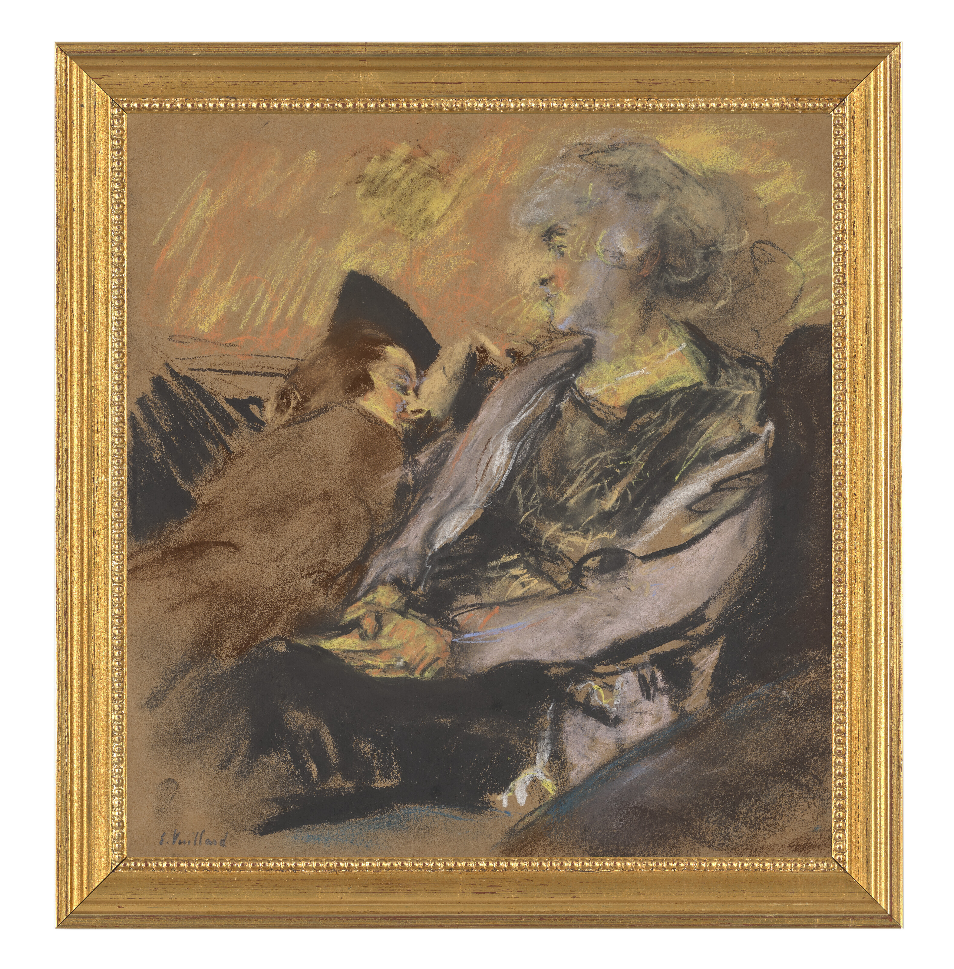 Edouard Vuillard — Мадам Хессель и Рен Натансон, Неаполитанская улица, изображение 4