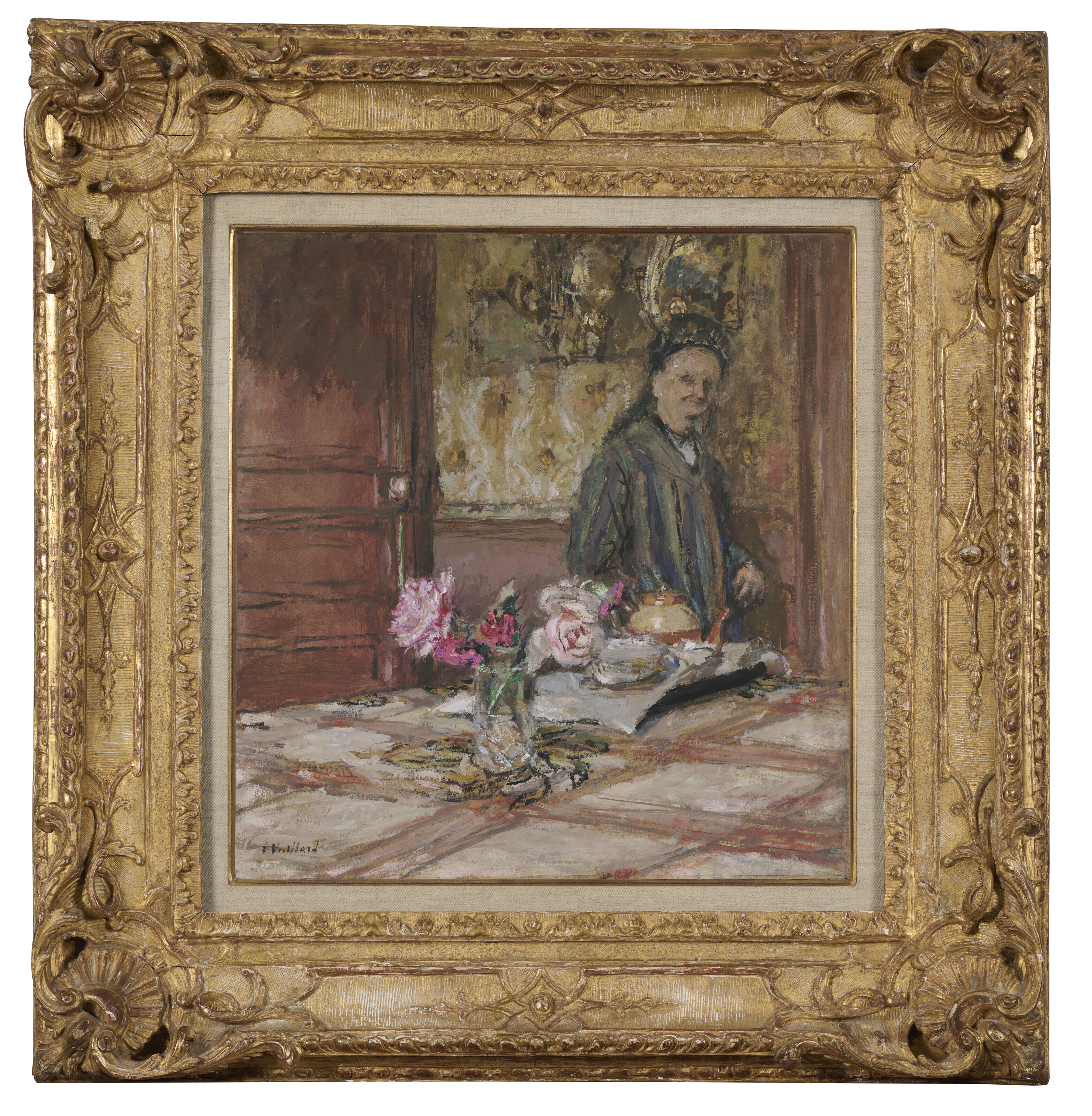 Edouard Vuillard — Мадам Вюйяр в шляпке, а-ля Клозер для мужчин, изображение 2