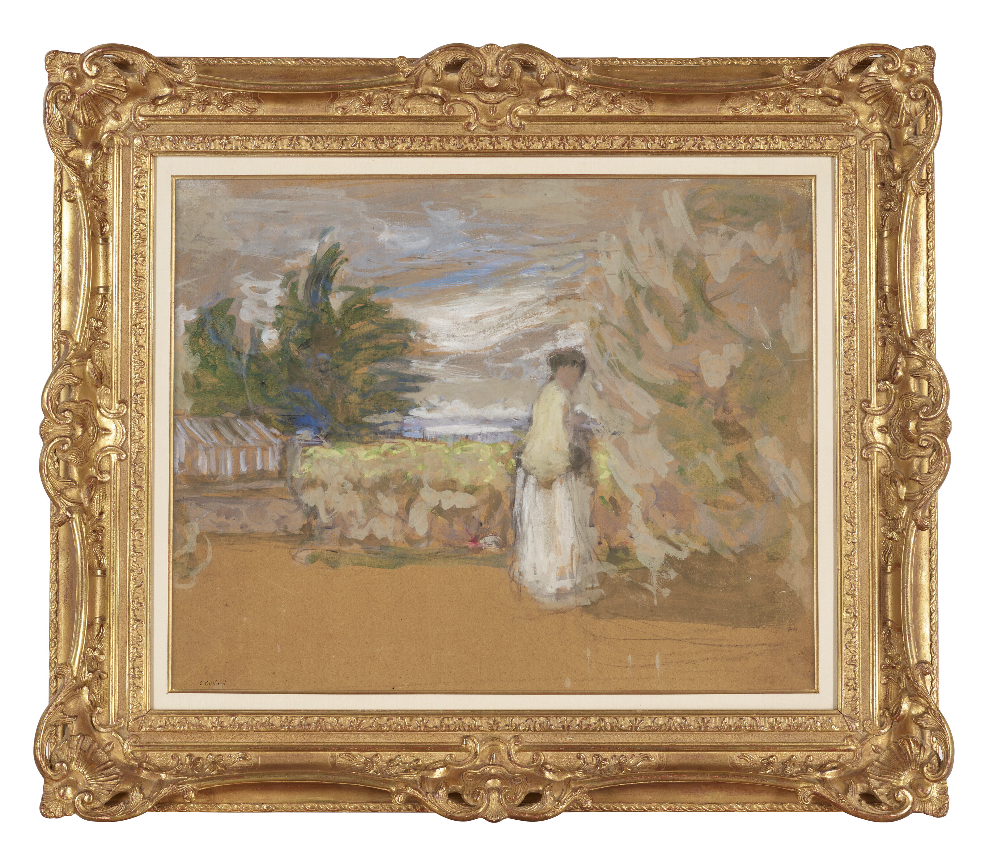Edouard Vuillard — Женщина в саду, изображение 2