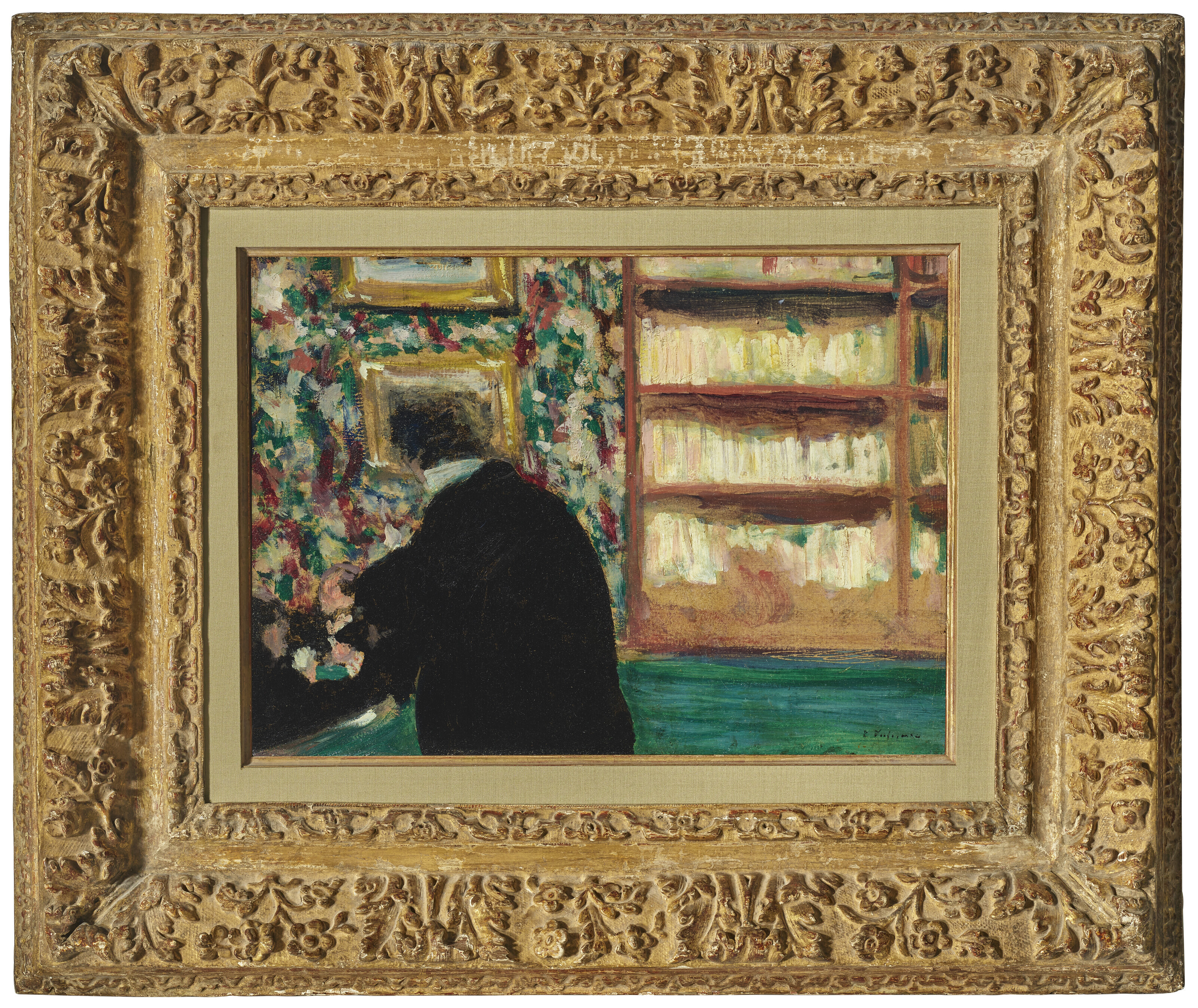 Edouard Vuillard — Таде Натансон танцует с сыном в бюро Бланш Ревю, изображение 2