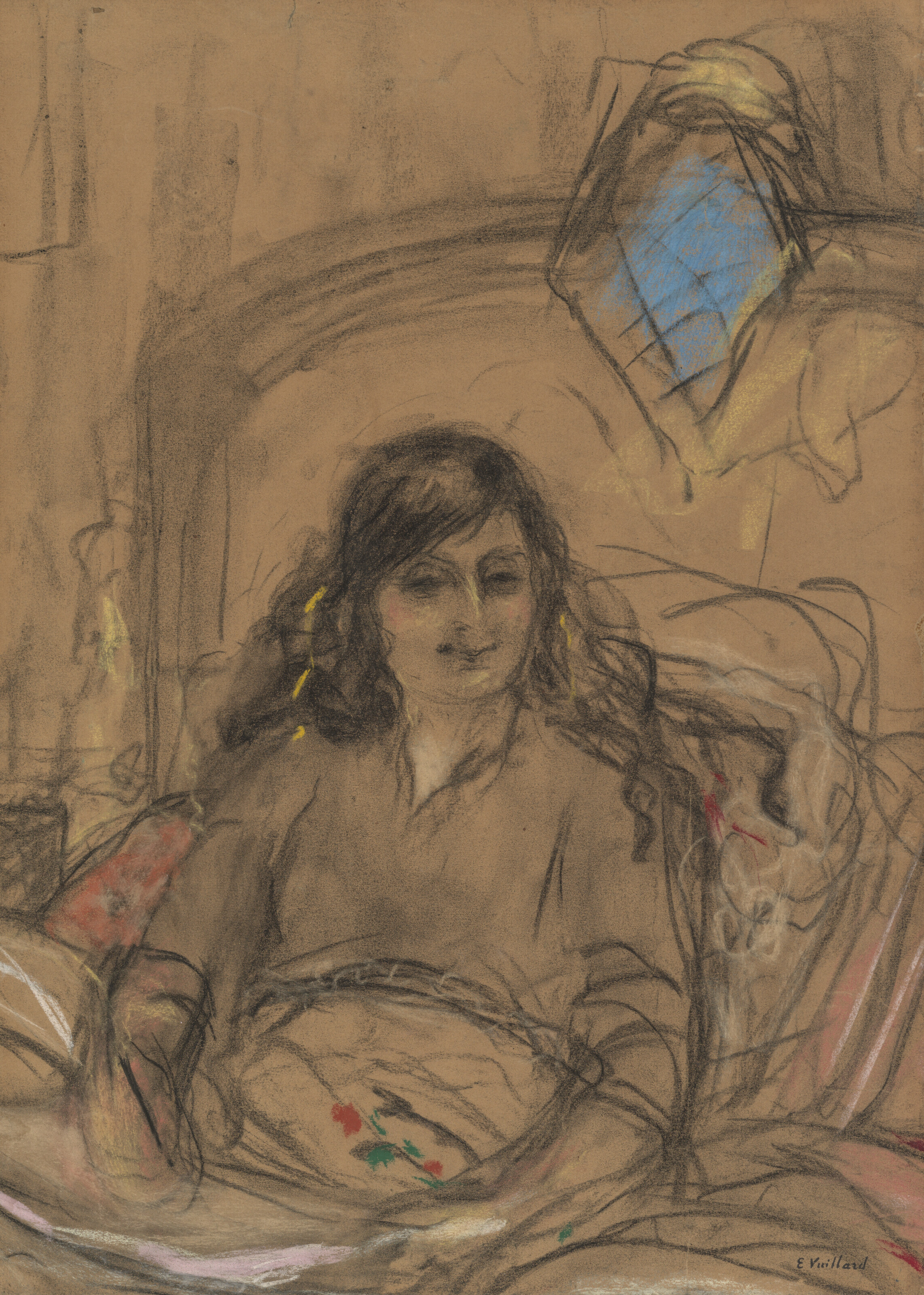 Edouard Vuillard — Образ графини Анны де Ноай