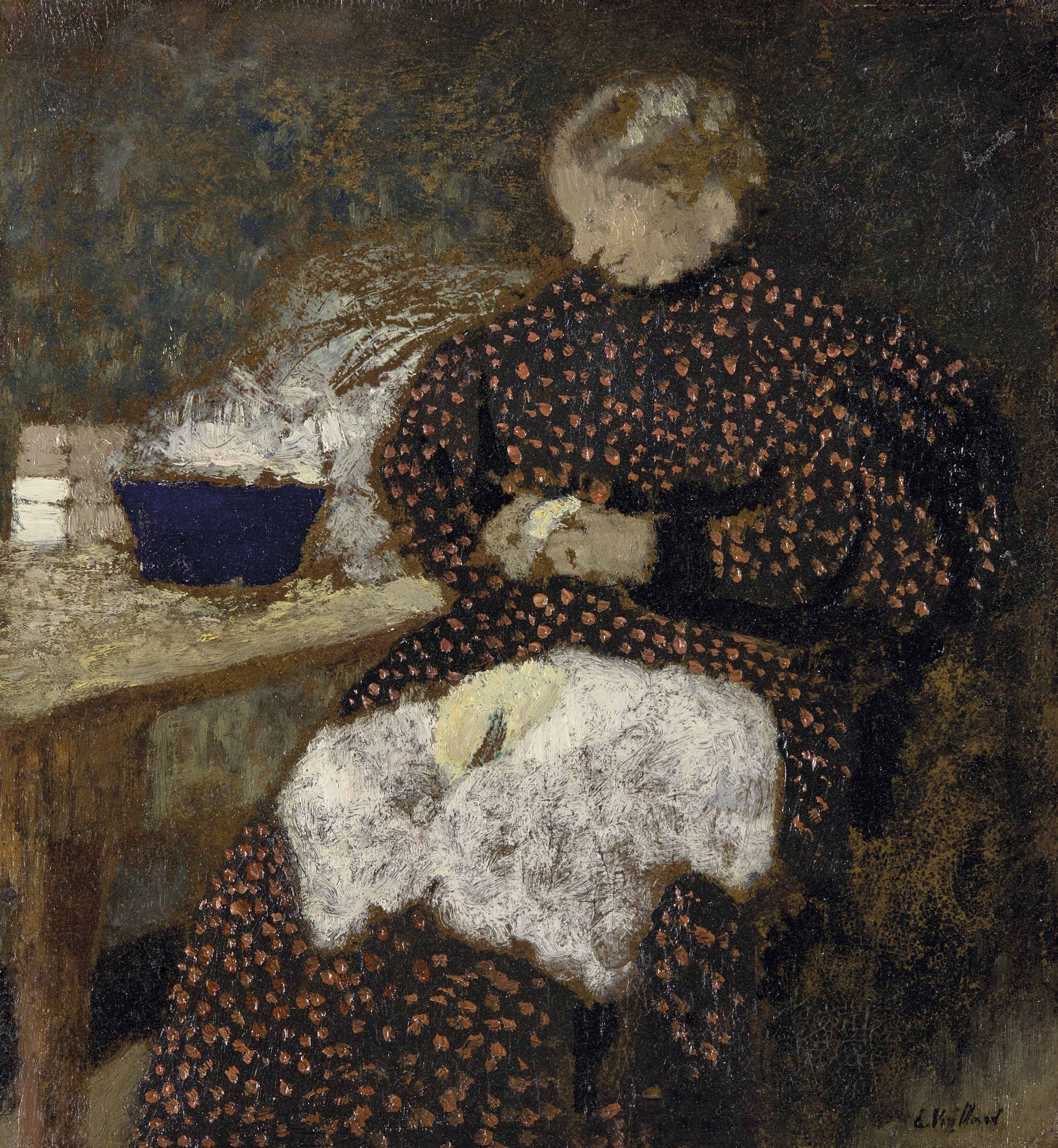 Edouard Vuillard — Мадам Вюйяр, участница легенд