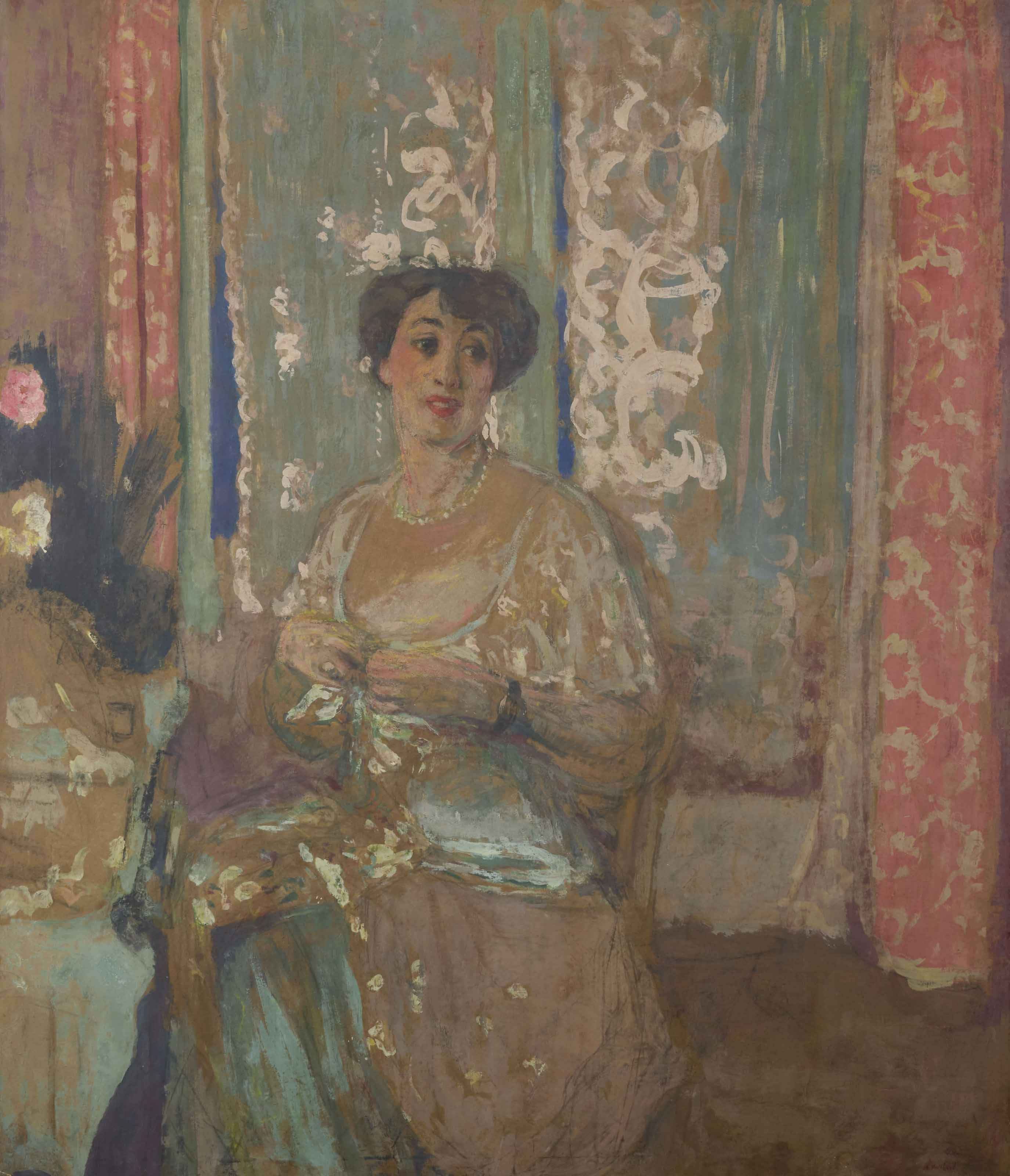 Edouard Vuillard — Портрет Марсель Арон