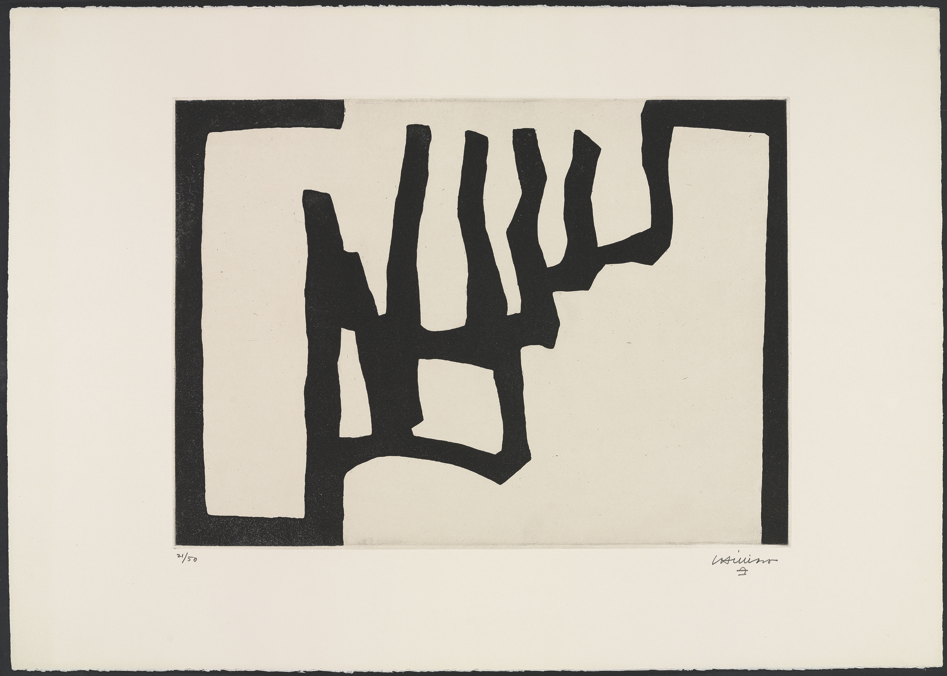 Eduardo Chillida — Ингуру (Коэлен 68002-68005), изображение 4