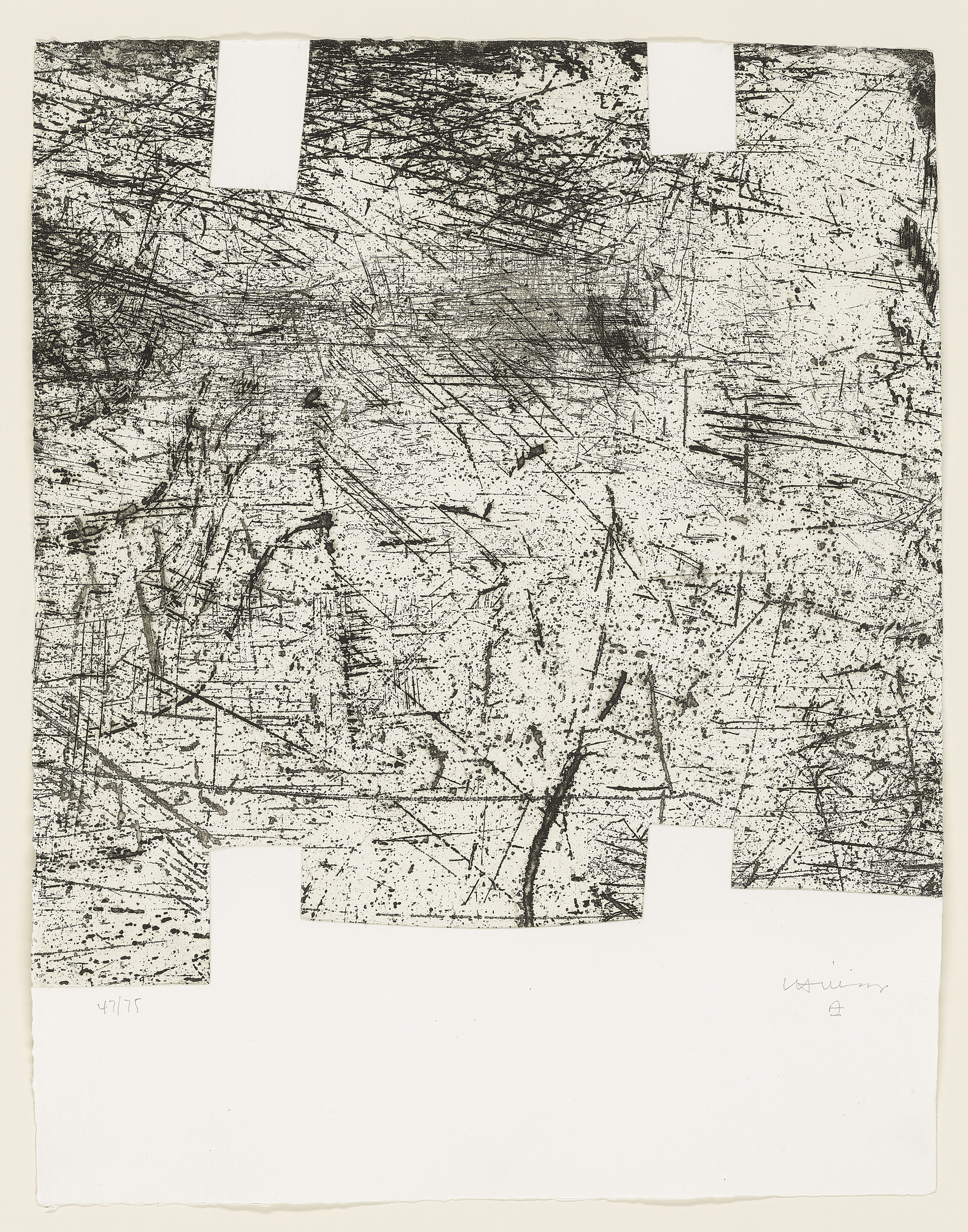Eduardo Chillida — Ив Бонфуа: "У Элен нет выхода из-за дыма", I-III, изображение 2