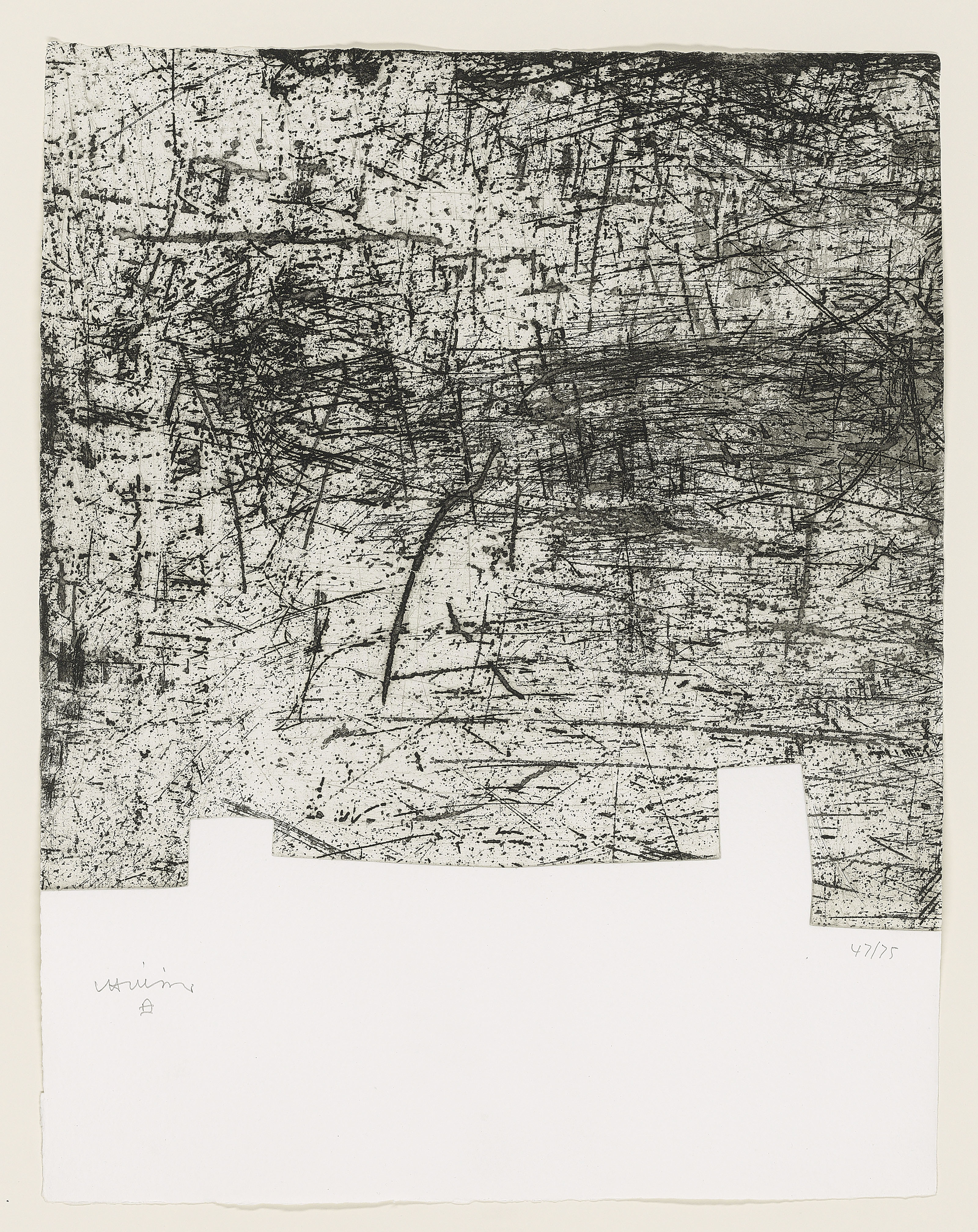 Eduardo Chillida — Ив Бонфуа: "У Элен нет выхода из-за дыма", I-III, изображение 3