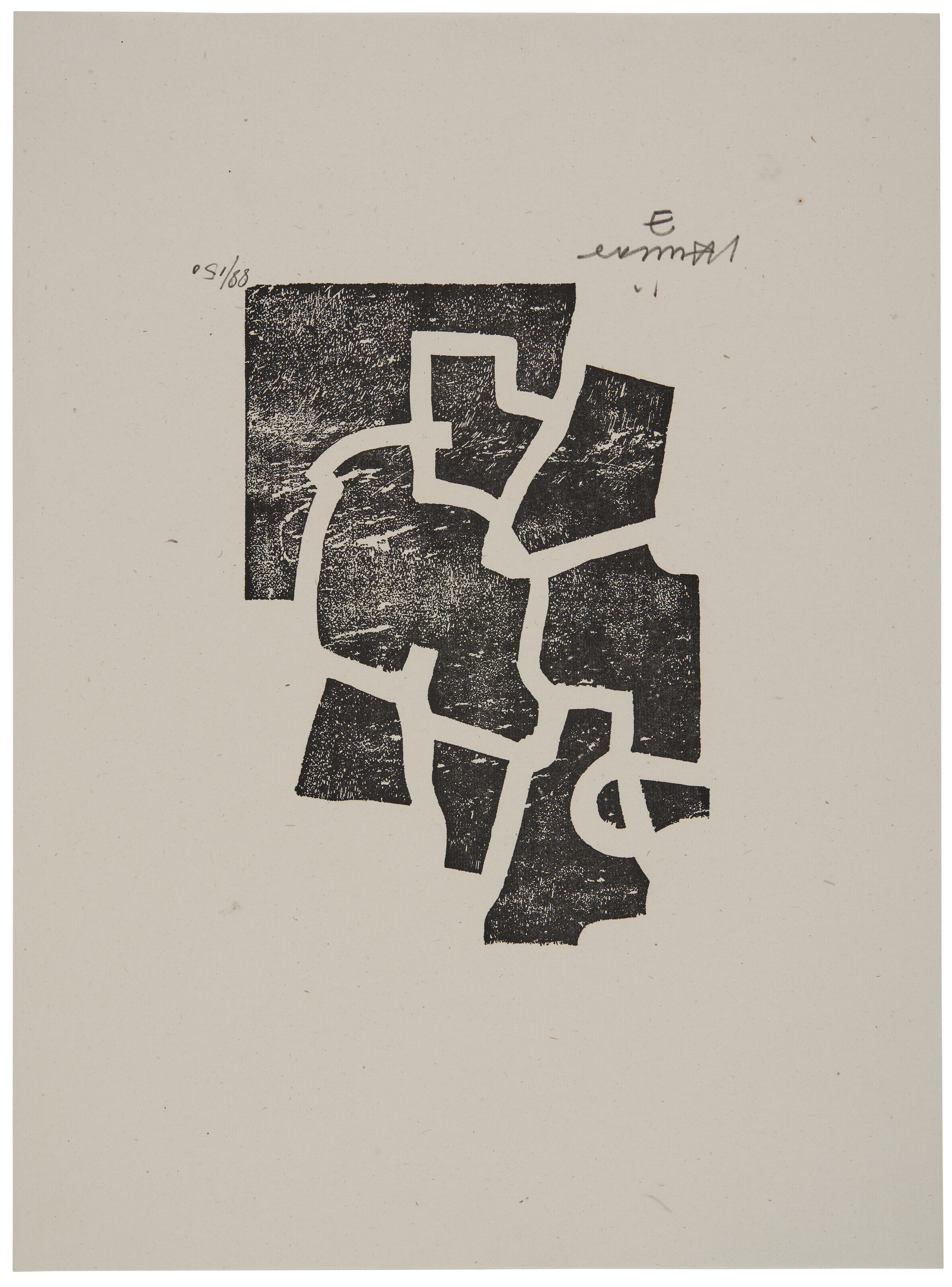 Eduardo Chillida — Саконду, из Музея мира, № 174