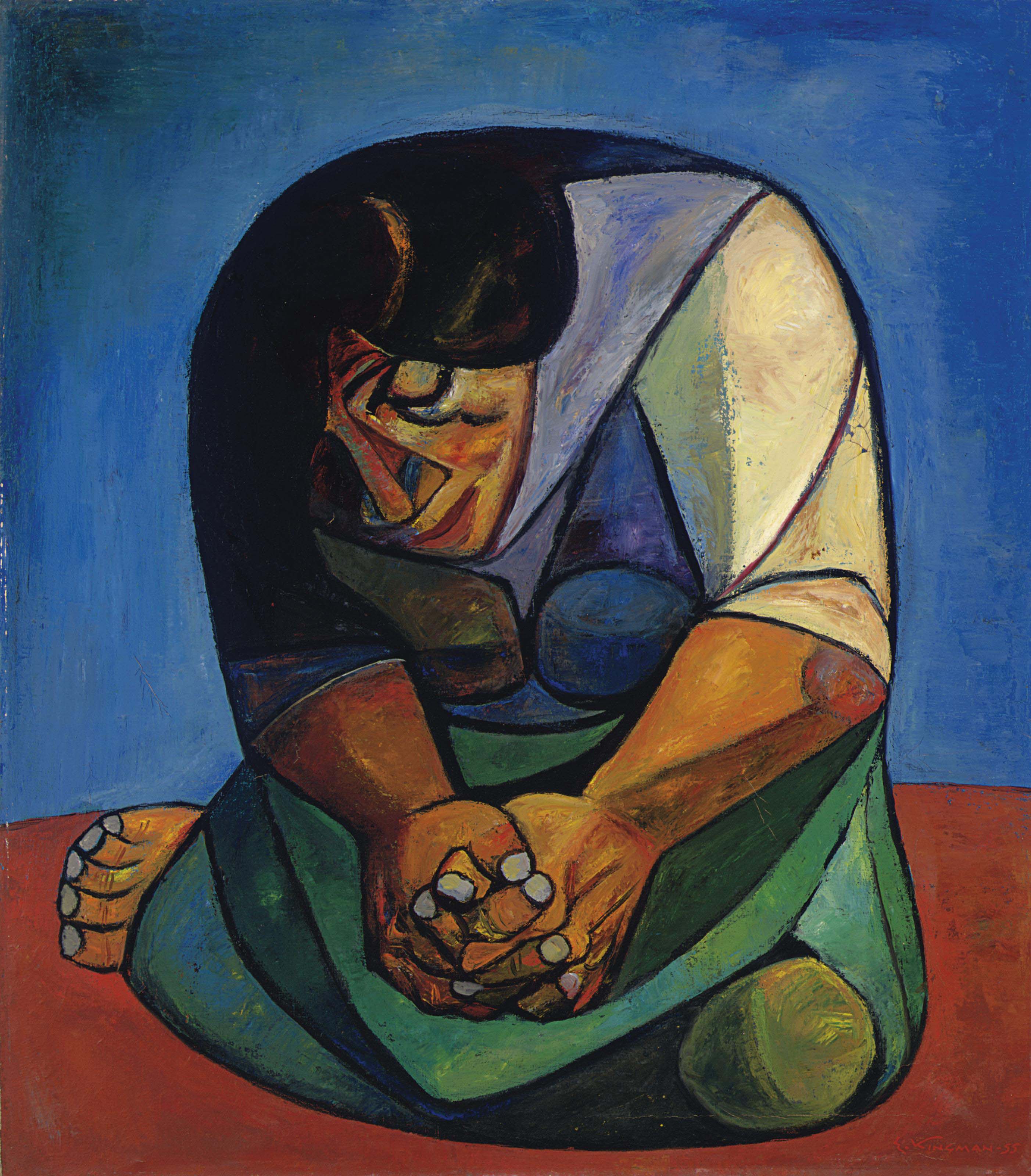 Eduardo Kingman — Фигура велорио
