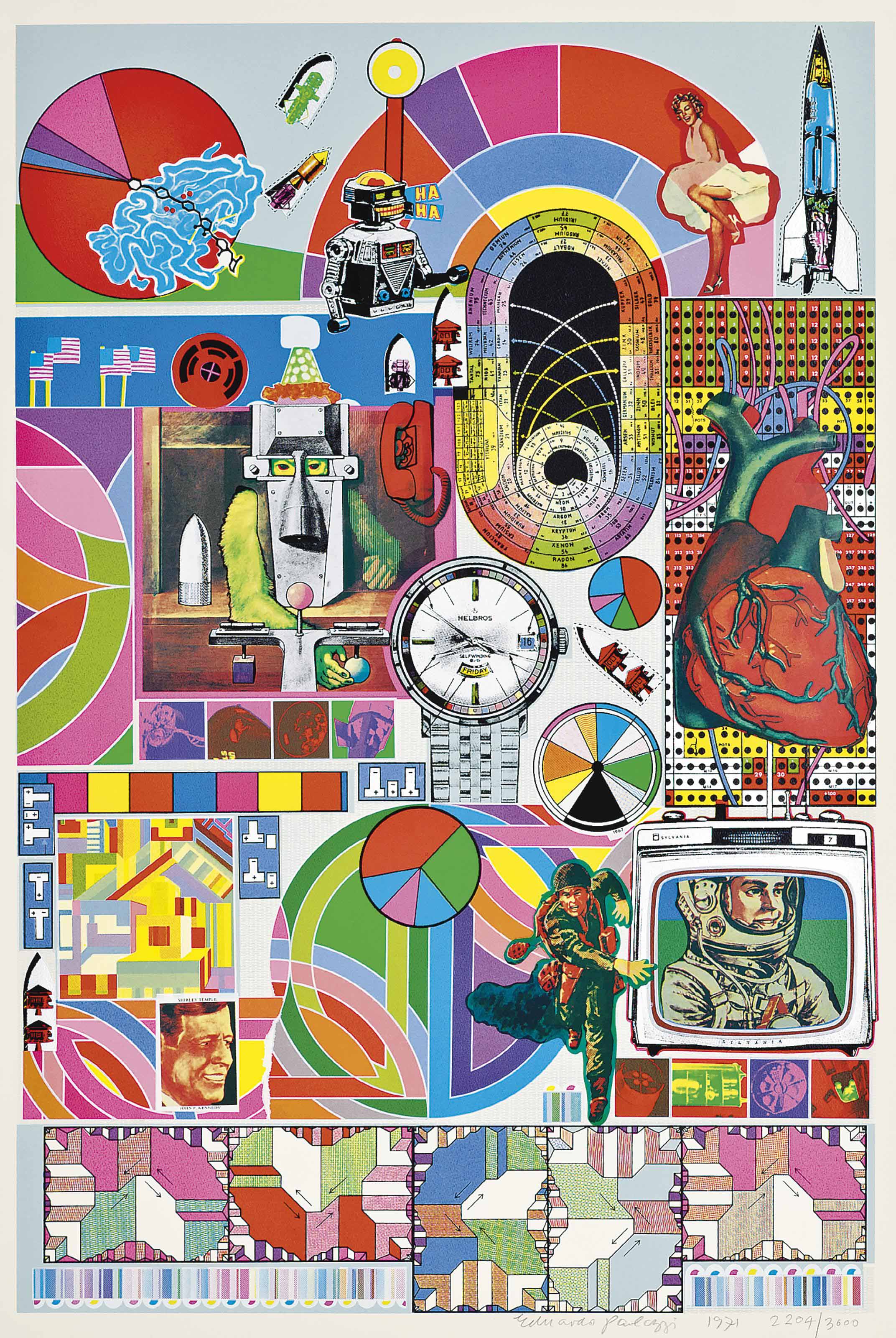 Eduardo Paolozzi — Bash (три варианта)