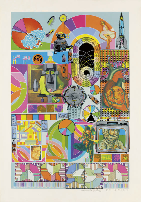Eduardo Paolozzi — удар