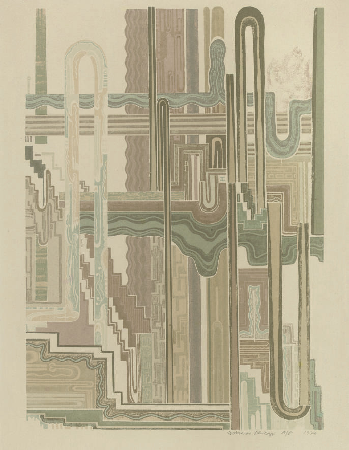 Eduardo Paolozzi — Дань уважения Микеланджело