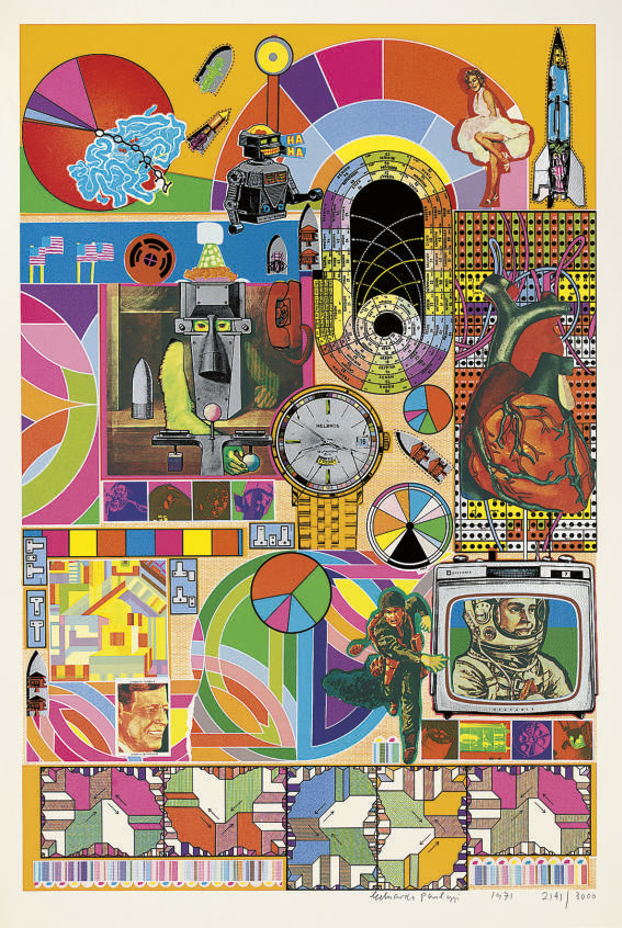 Eduardo Paolozzi — БАШ (ОРАНЖЕВЫЙ)