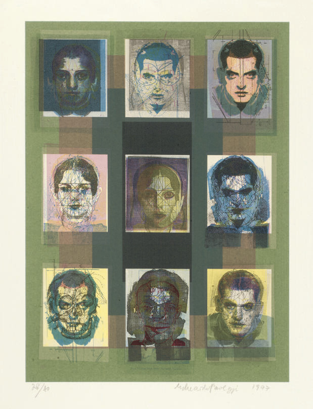 Eduardo Paolozzi — Фото VI Гармонический анализ мисс Хелен Уиллс