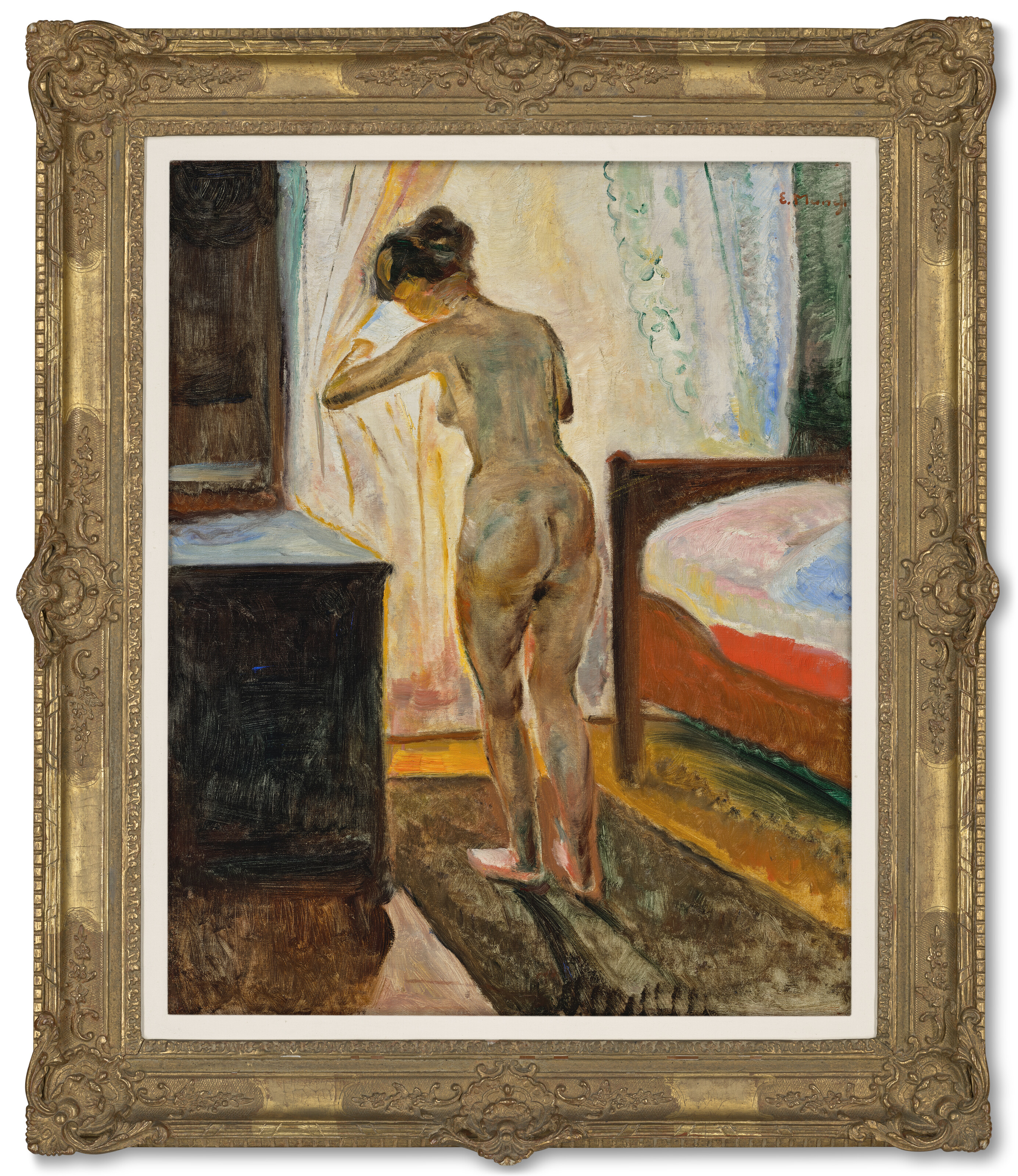 Edvard Munch — Морген, Накен, который ведет за собой (Утро, Обнаженная у окна), изображение 2
