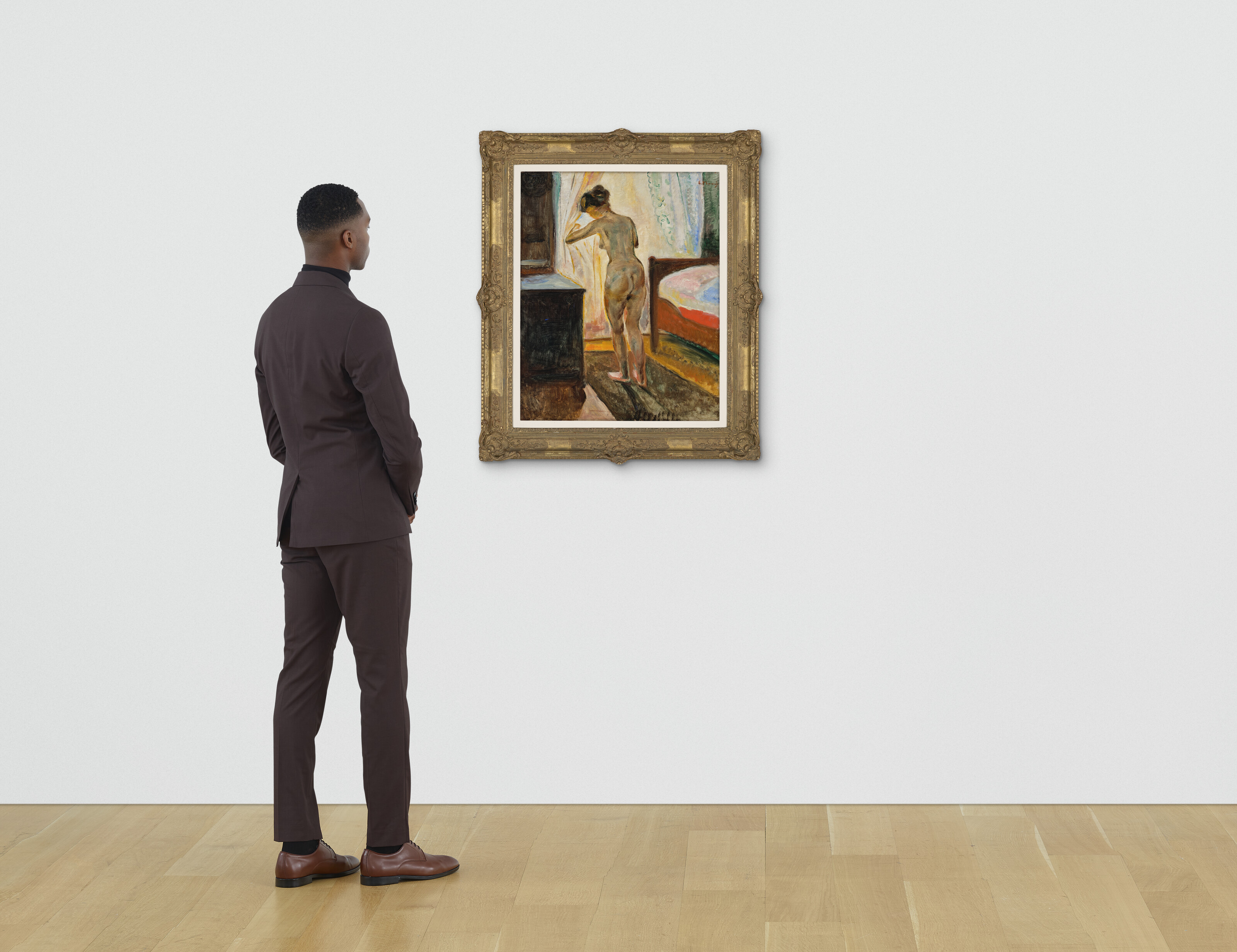 Edvard Munch — Морген, Накен, который ведет за собой (Утро, Обнаженная у окна), изображение 4