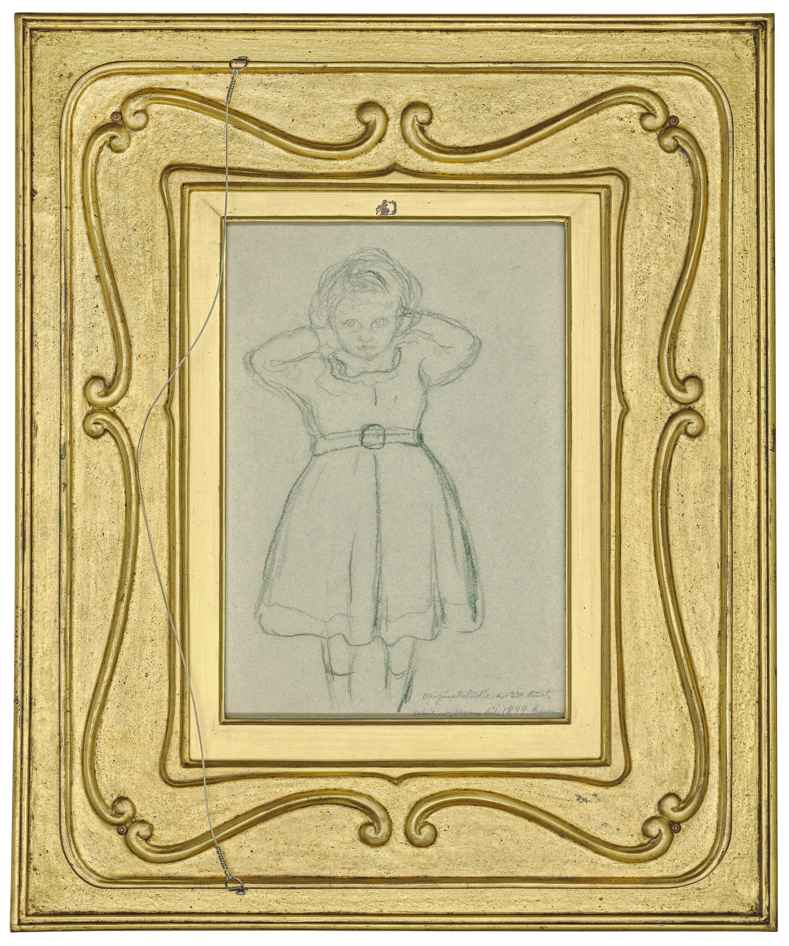 Edvard Munch — Семейная сцена. Соннен ( справа ); Деден ог Барнет ( слева ), изображение 3