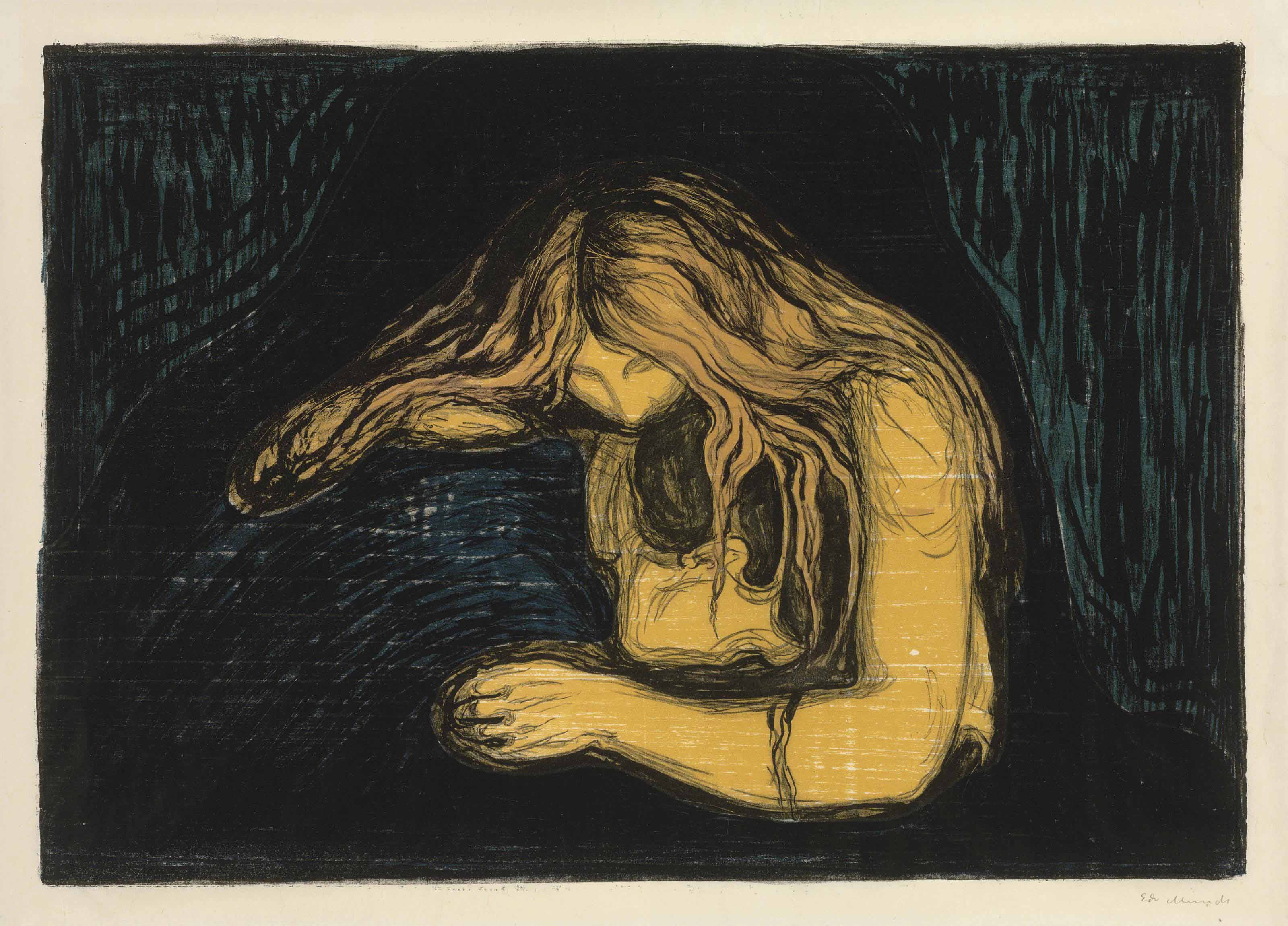 Edvard Munch — Вампир II