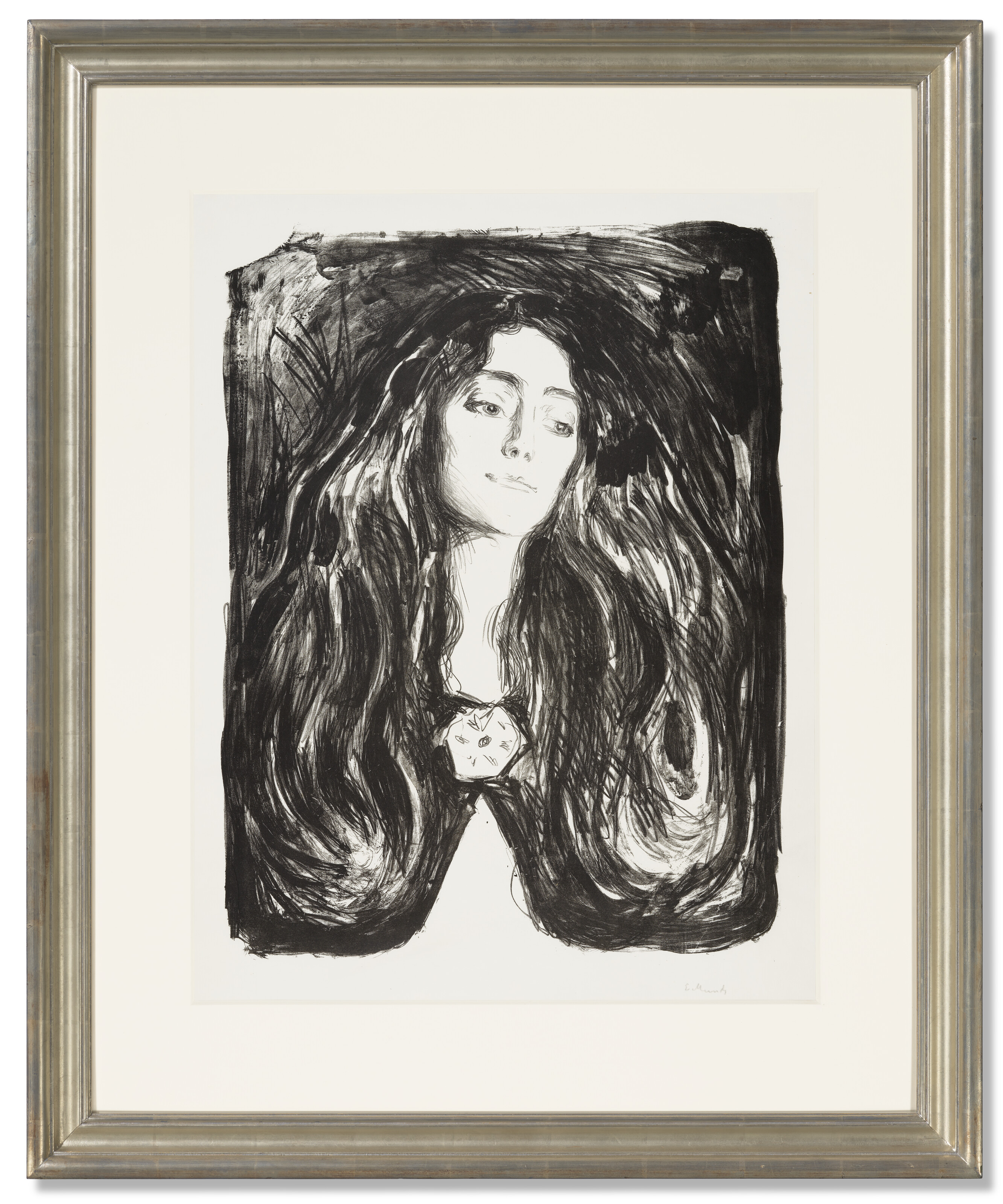 Edvard Munch — Брошь. Ева Мудоччи, изображение 2