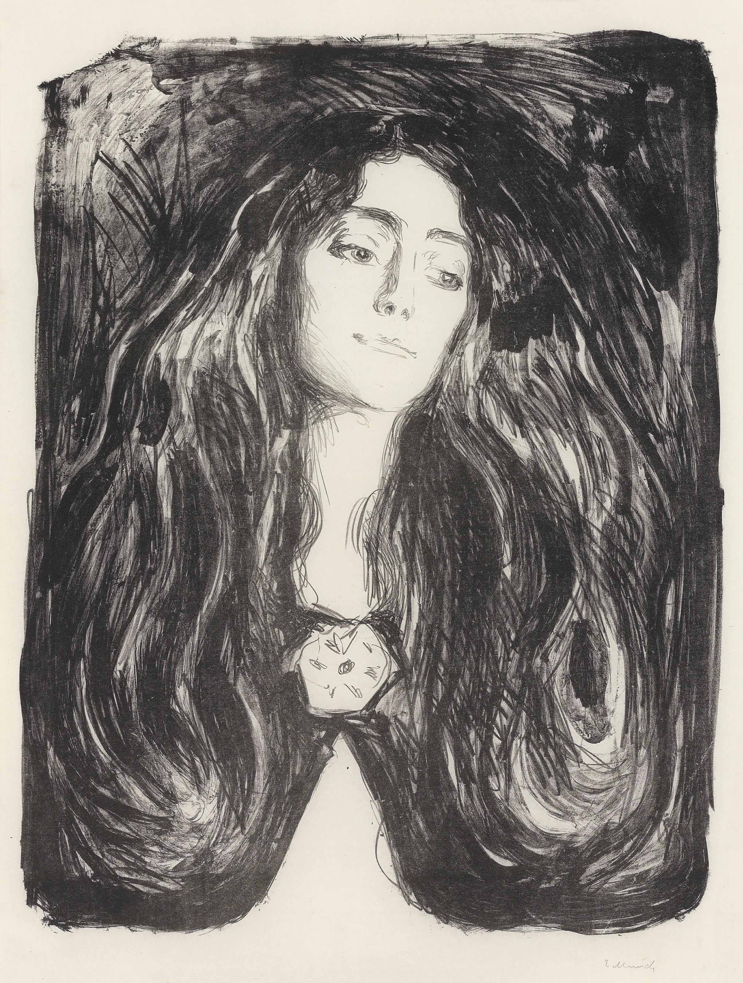 Edvard Munch — Брошь (Ева Мудоччи)