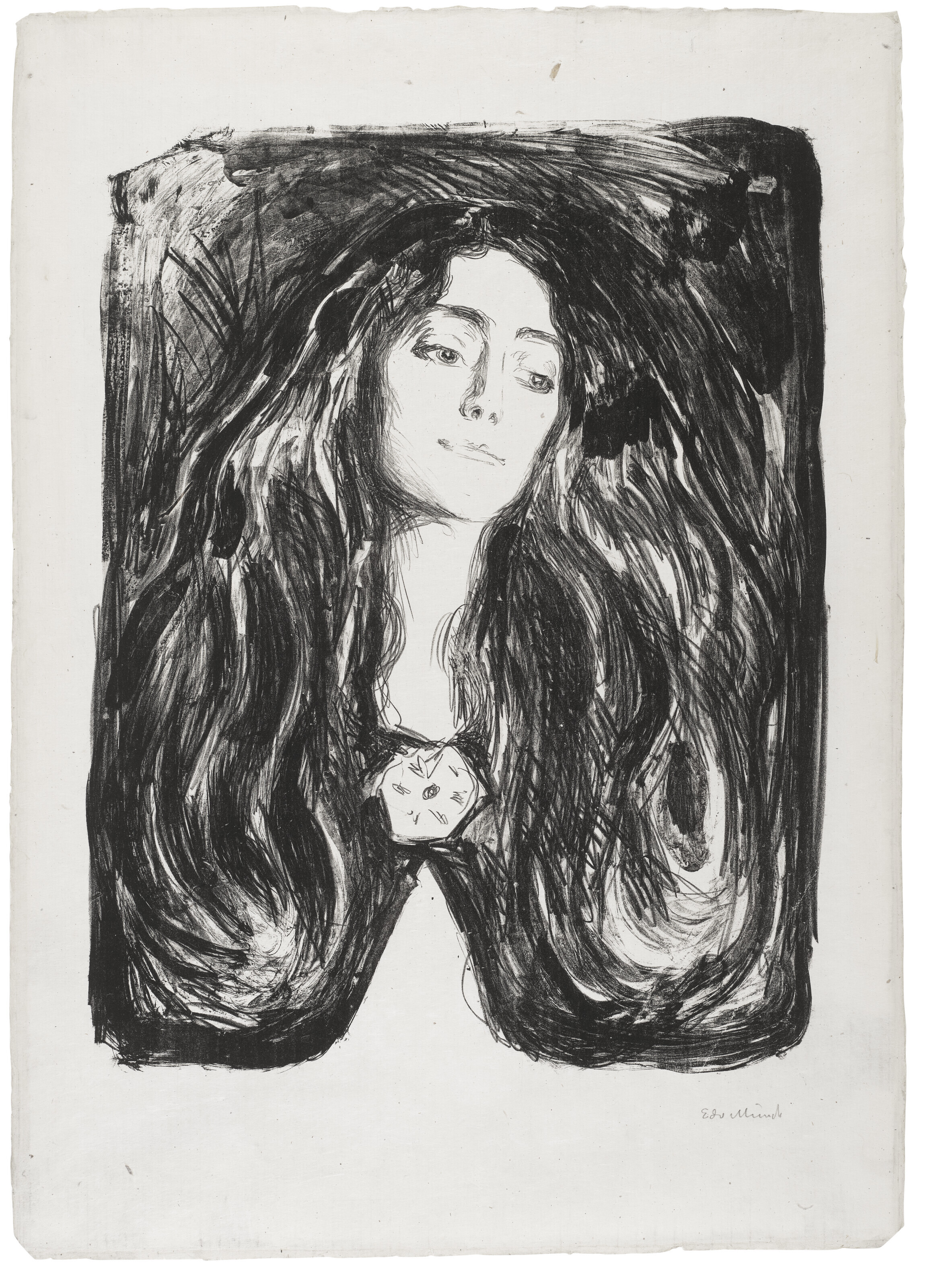 Edvard Munch — Брошь. Ева Мудоччи, изображение 1
