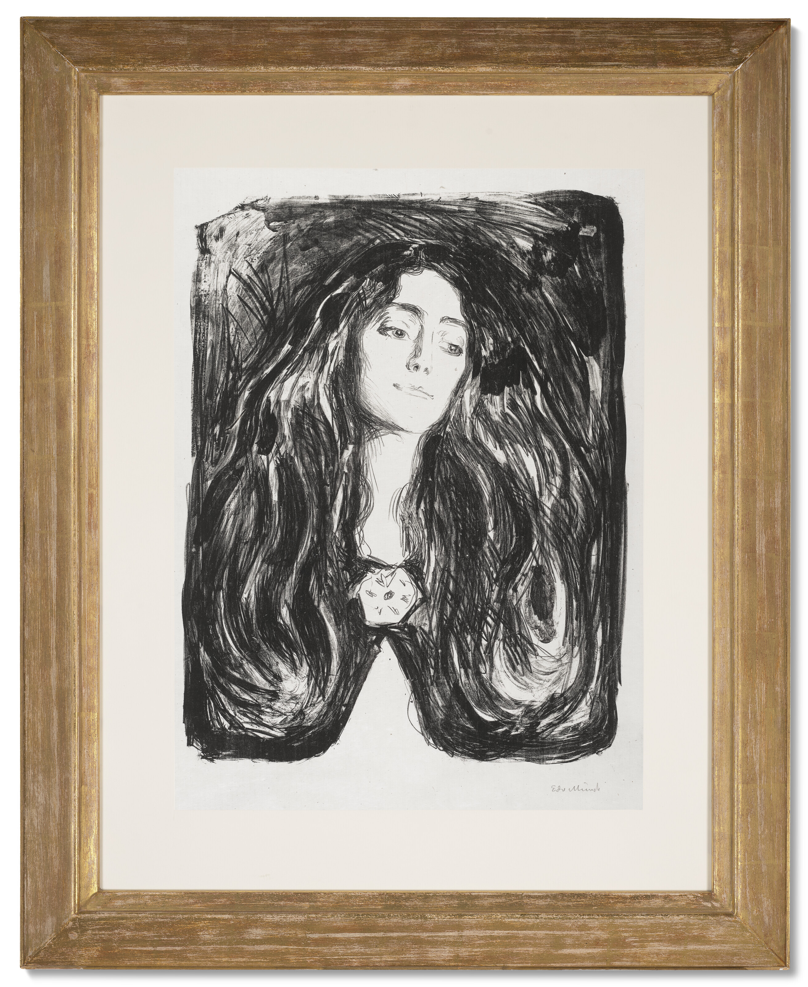 Edvard Munch — Брошь. Ева Мудоччи, изображение 2