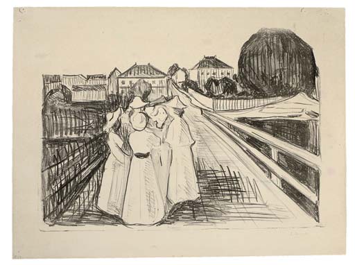 Edvard Munch — На мосту (W. 416)