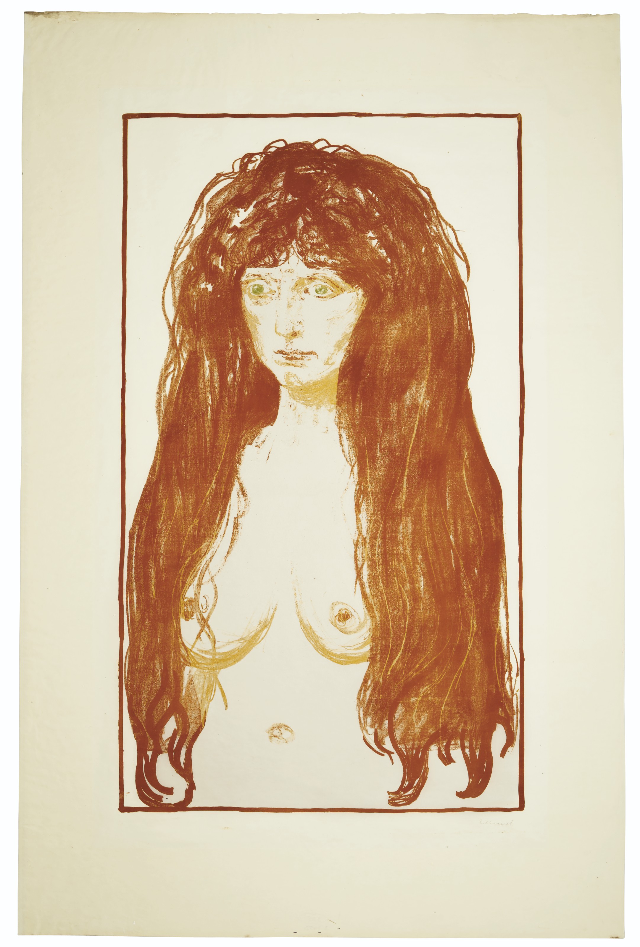 Edvard Munch — Смерть от греха (Die Sünde)