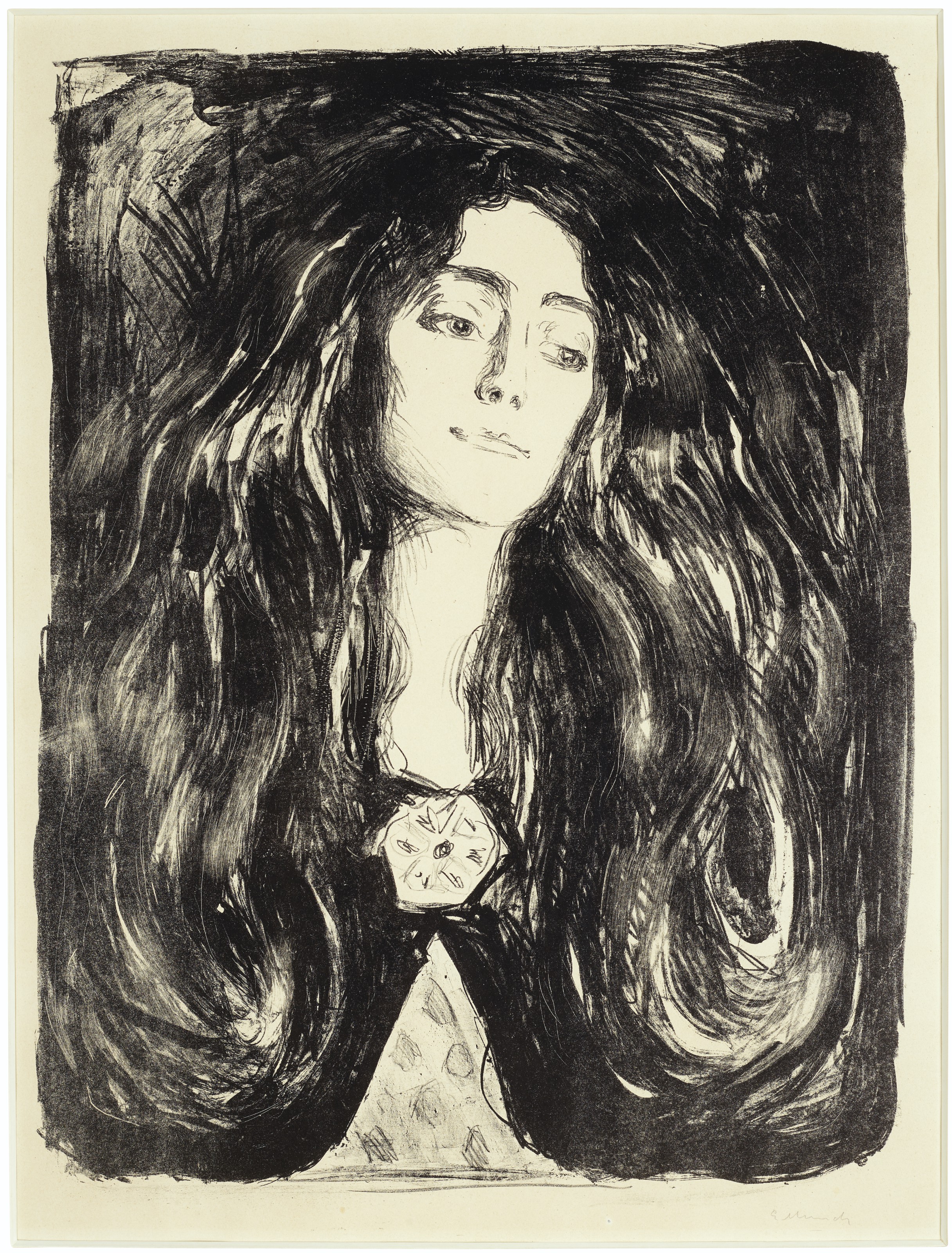Edvard Munch — Брошь. Ева Мудоччи