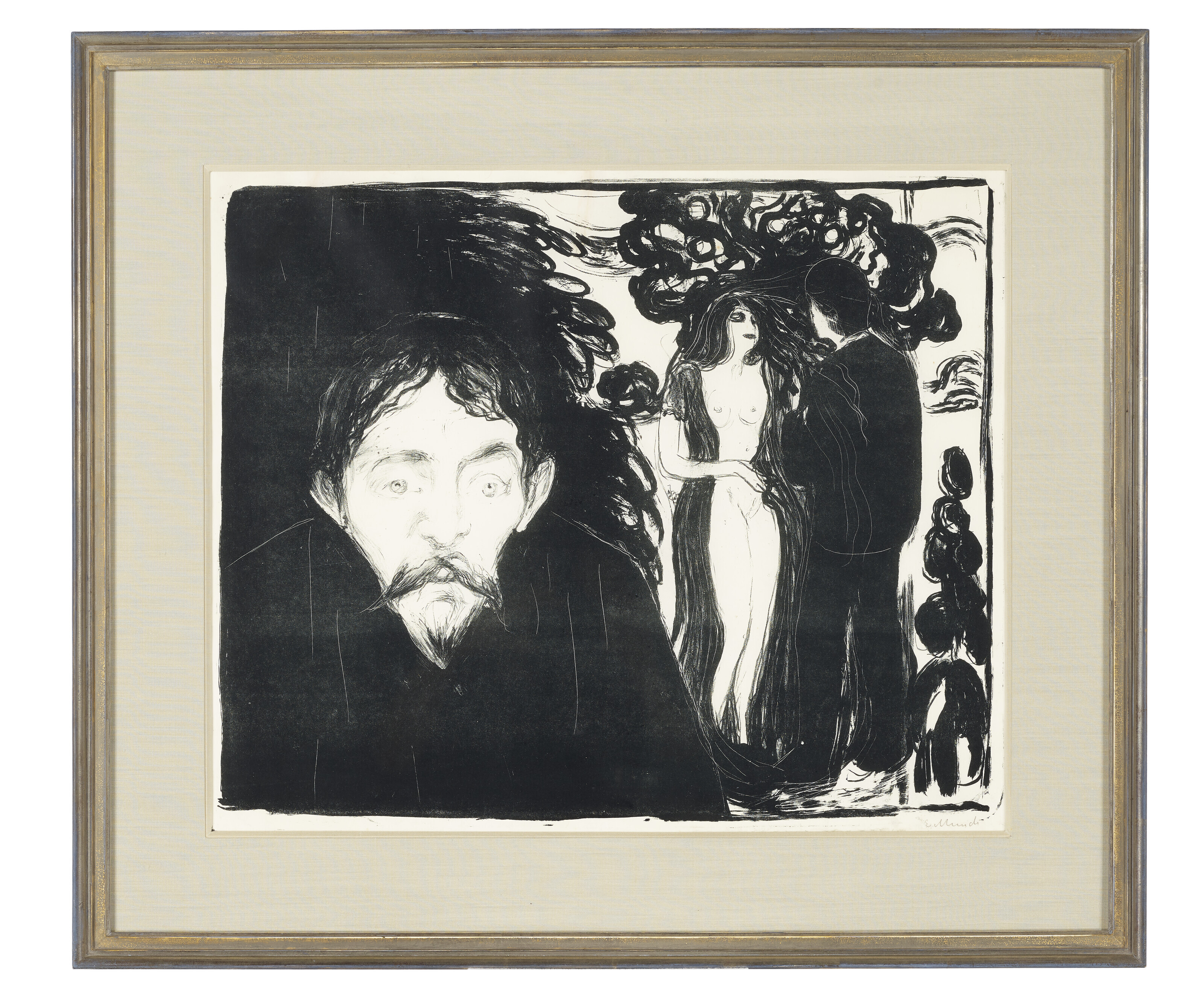 Edvard Munch — Эйферсухт II (Ревность II), изображение 2