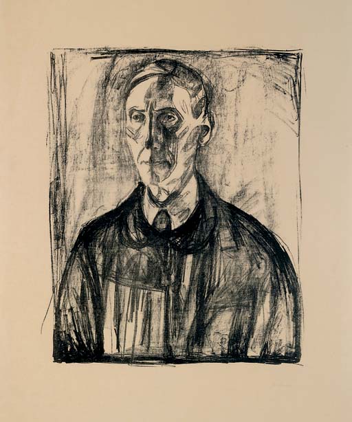 Edvard Munch — Профессор Кристиан Шрайнер (W. 687 III)
