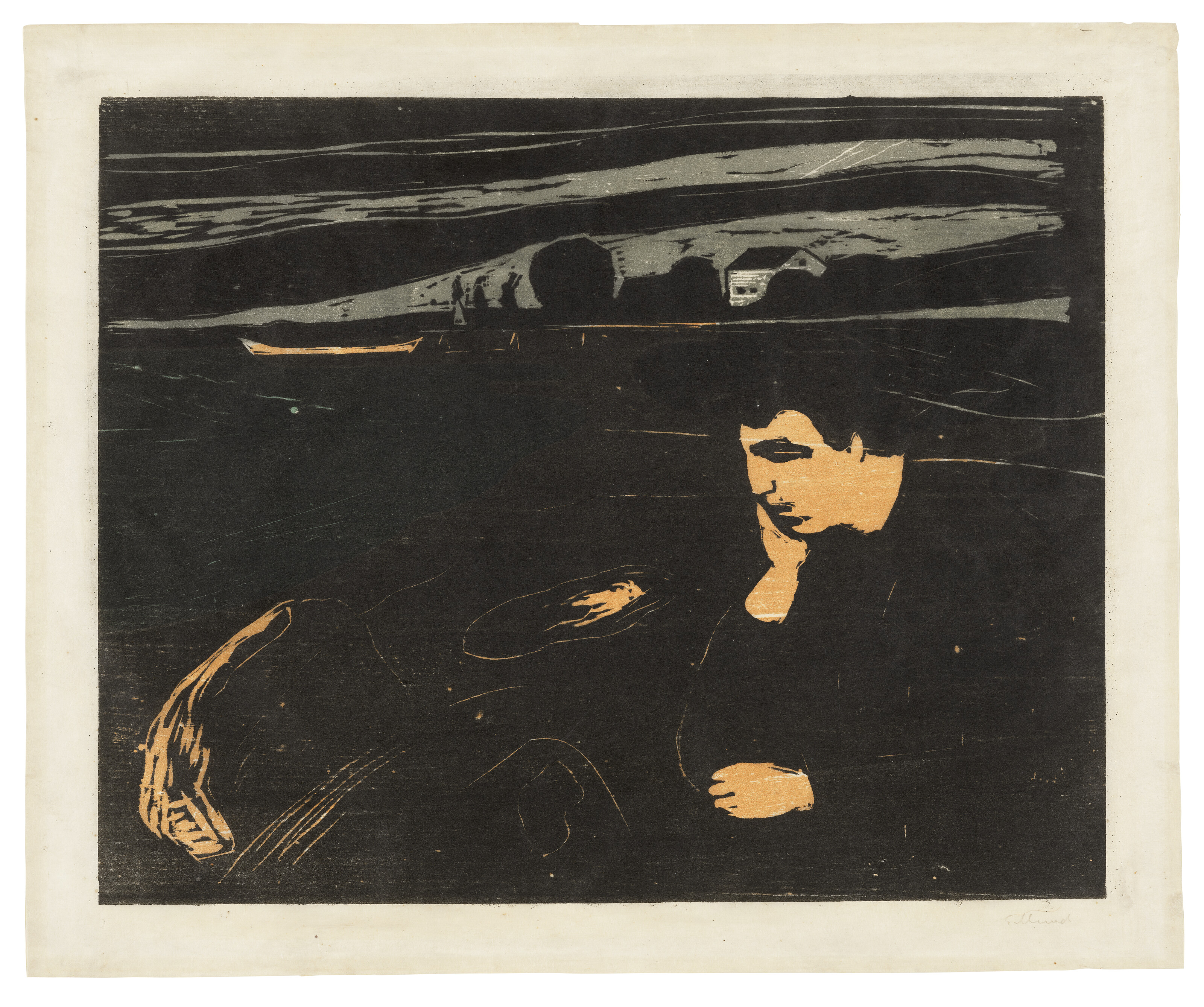 Edvard Munch — Меланхолия III