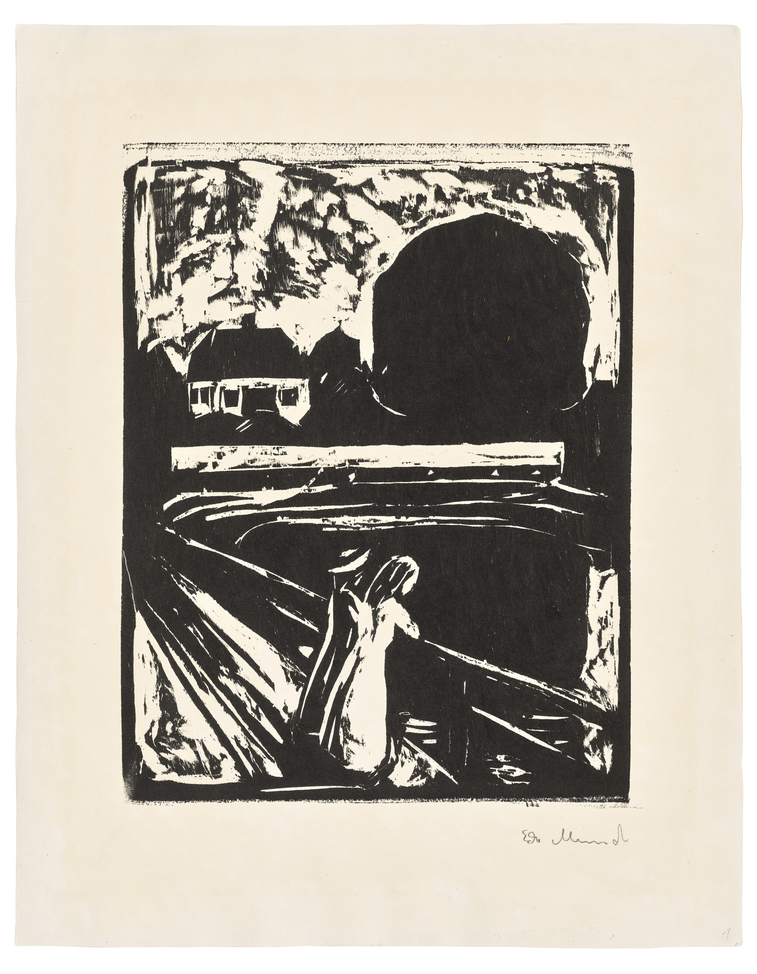 Edvard Munch — Девушки на мосту