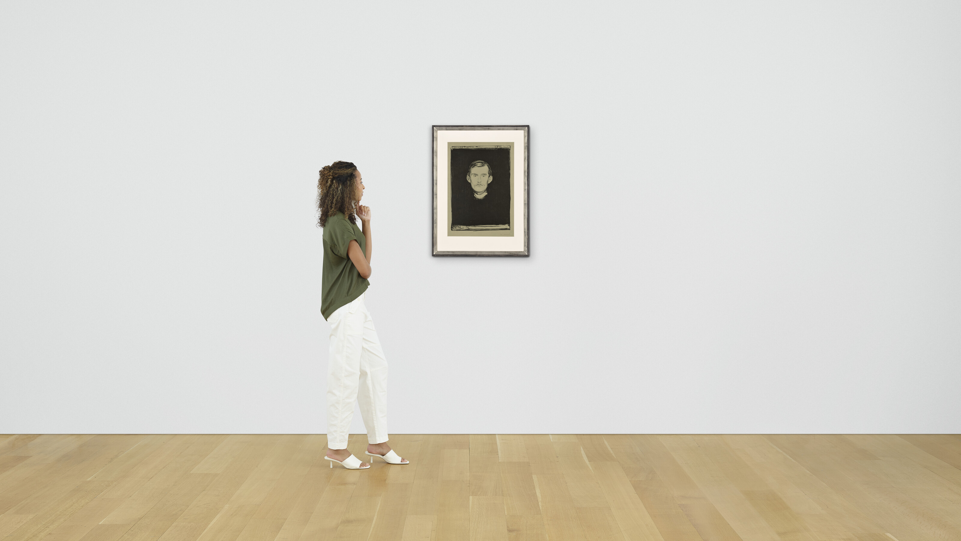Edvard Munch — Автопортрет, изображение 3
