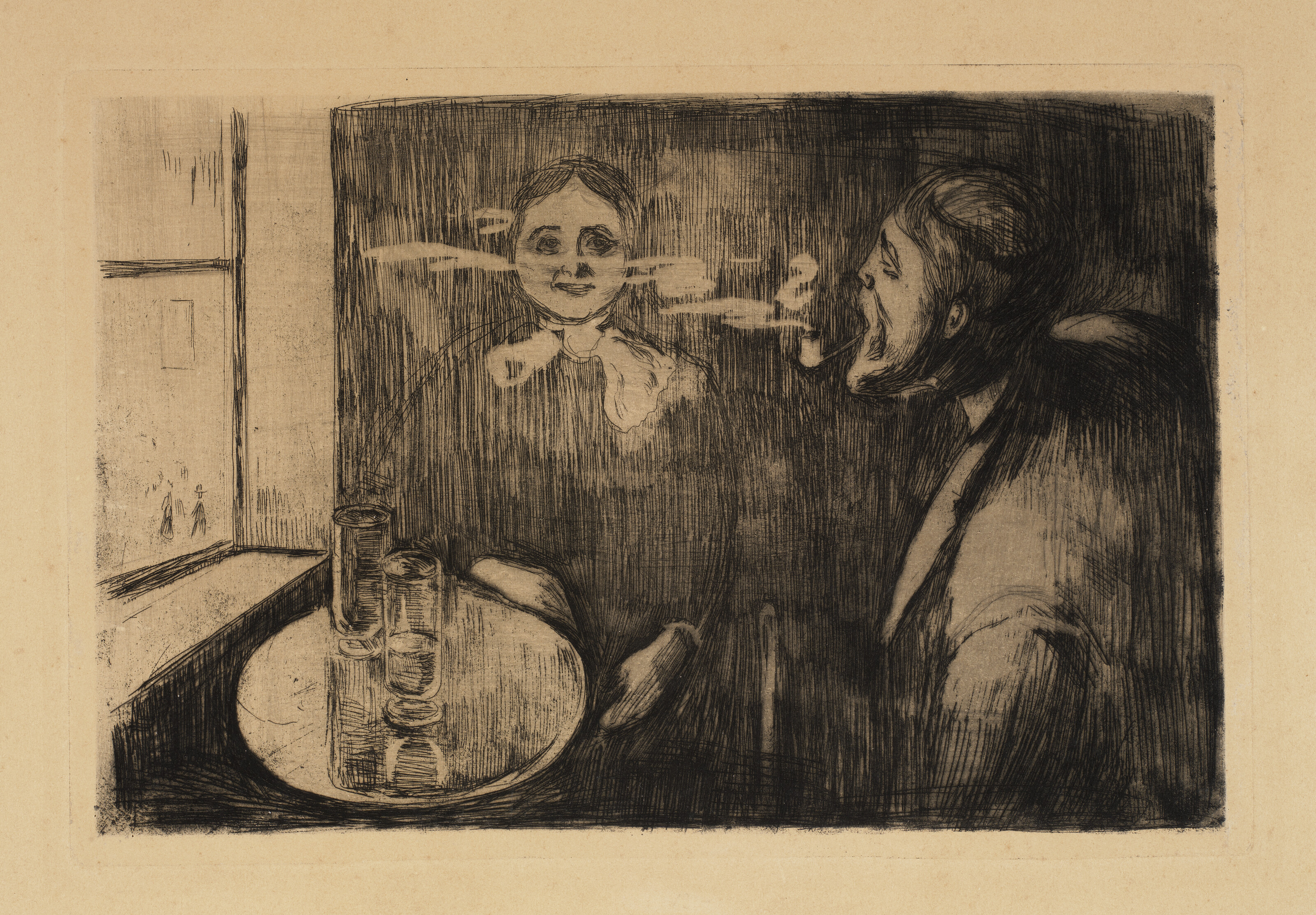 Edvard Munch — Тет-а-тет, из портфолио Meier-Graefe