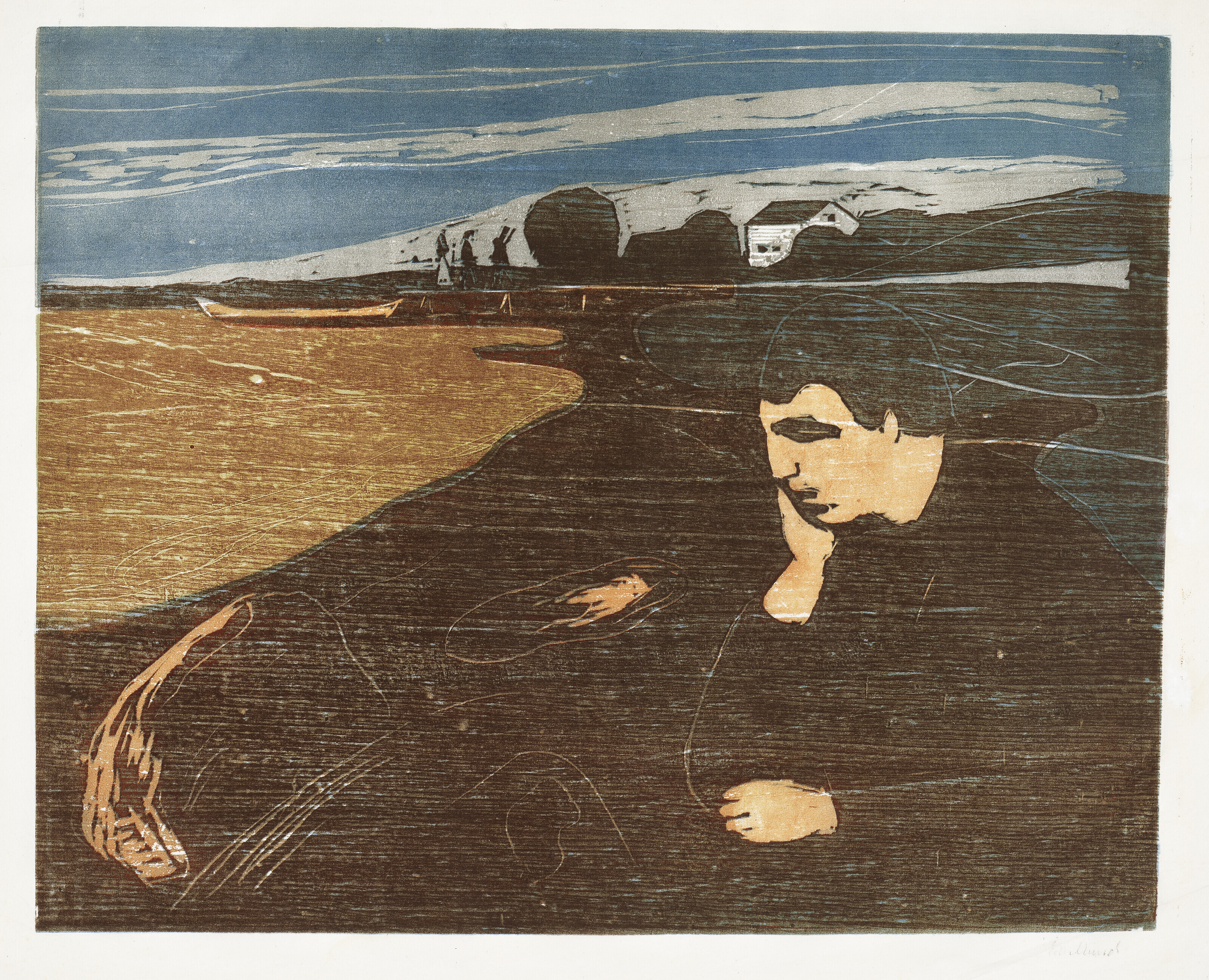 Edvard Munch — Меланхолия III (Melancholie III)