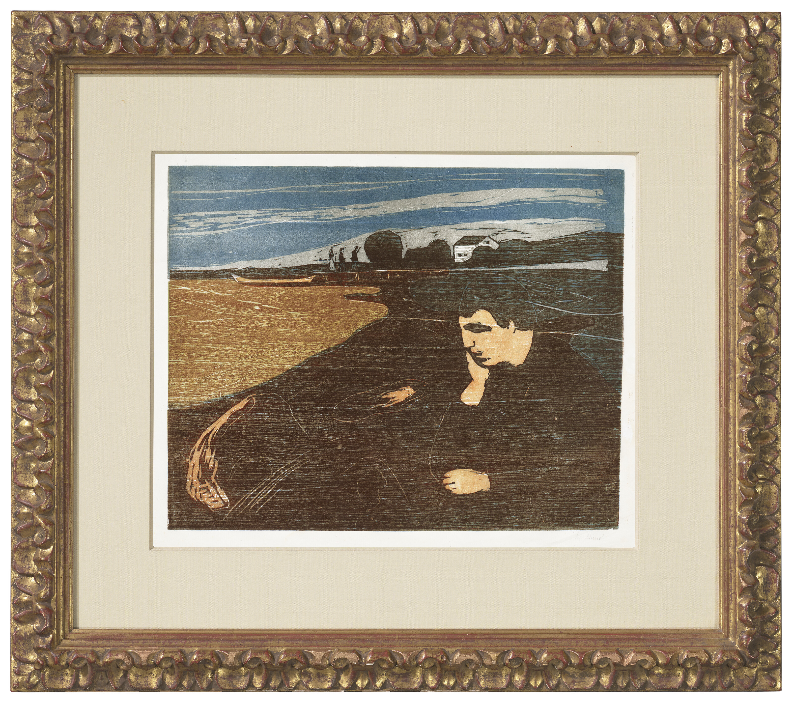 Edvard Munch — Меланхолия III (Melancholie III), изображение 2