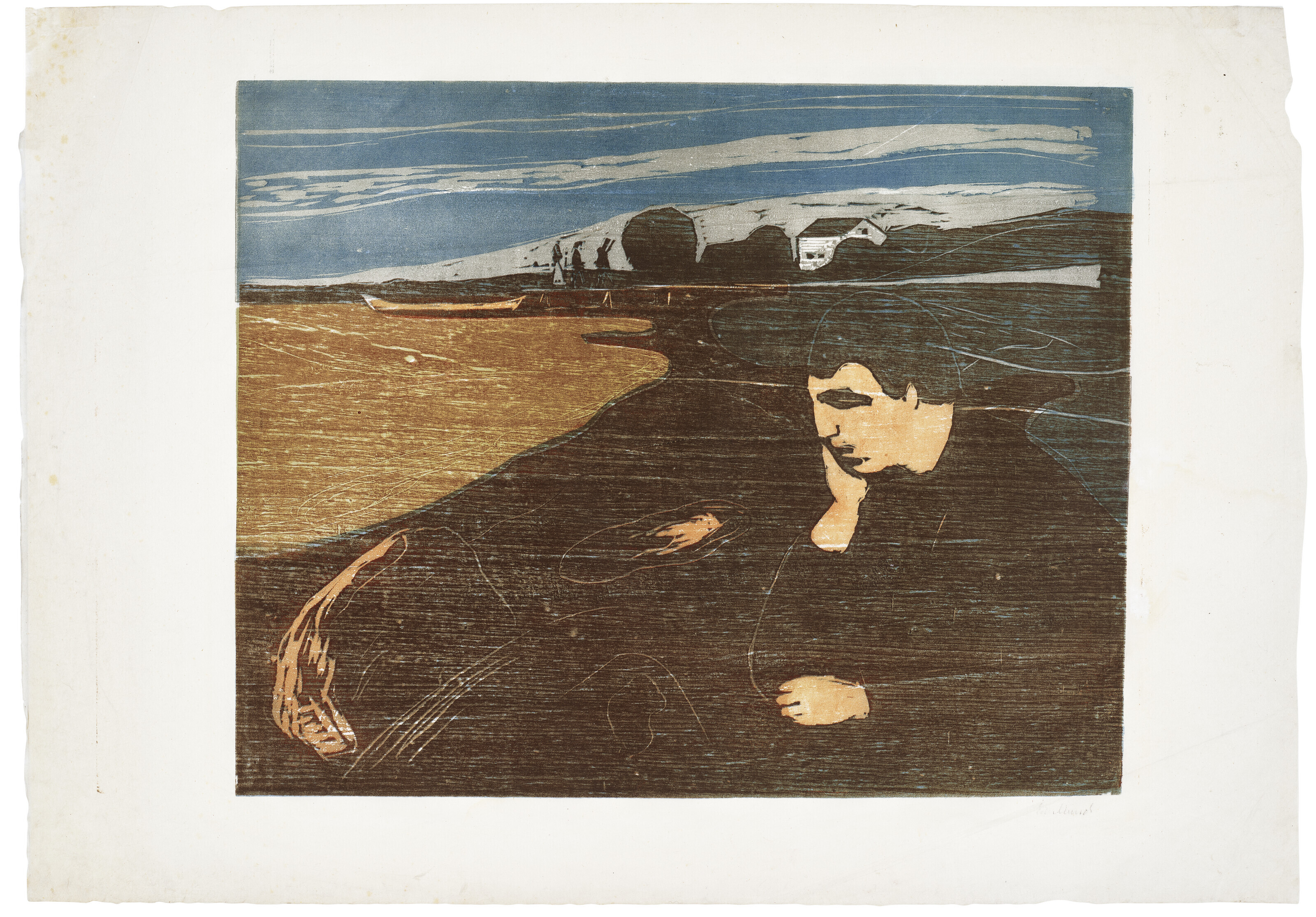 Edvard Munch — Меланхолия III (Melancholie III), изображение 3