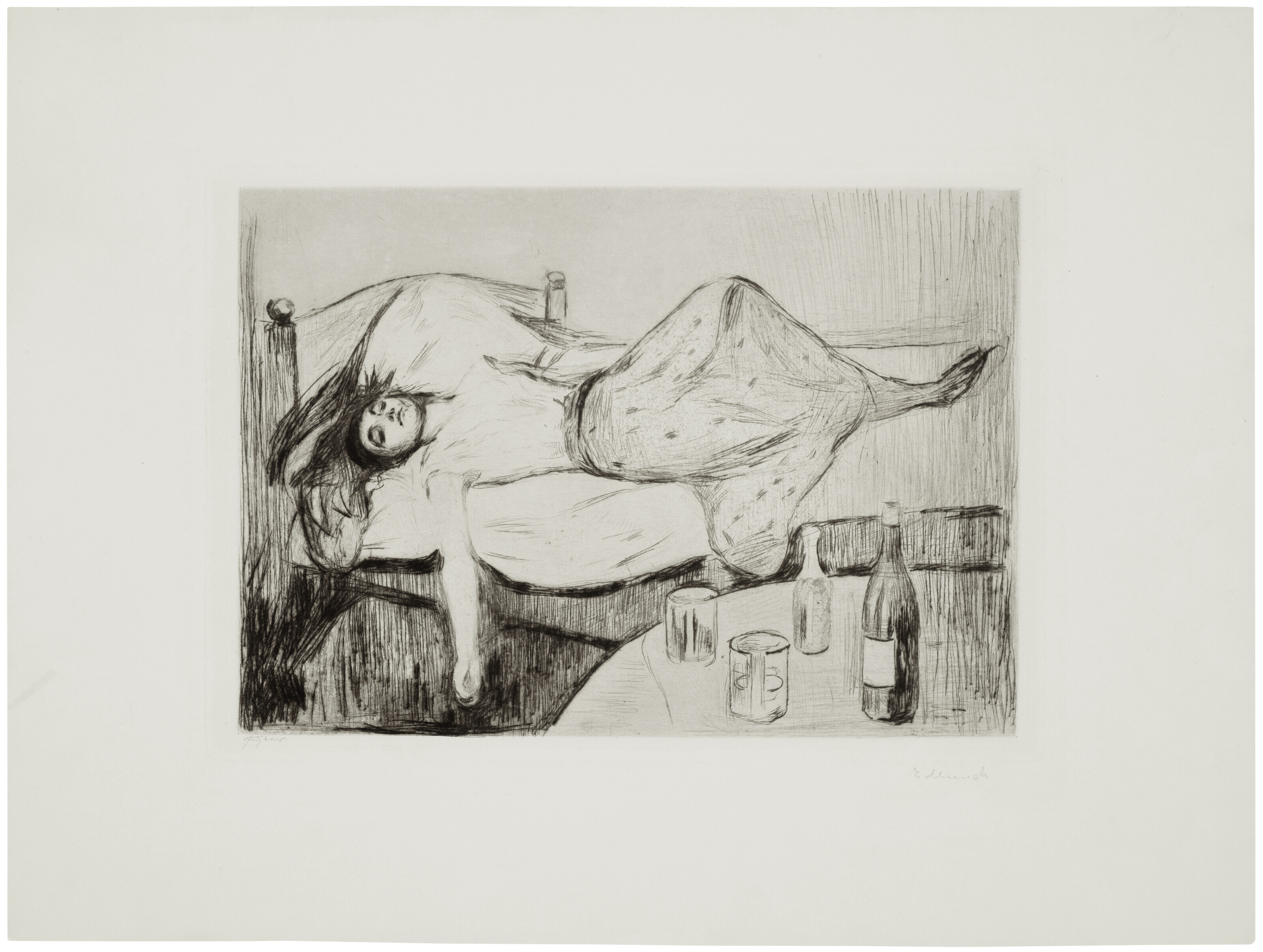Edvard Munch — На следующий день после этого