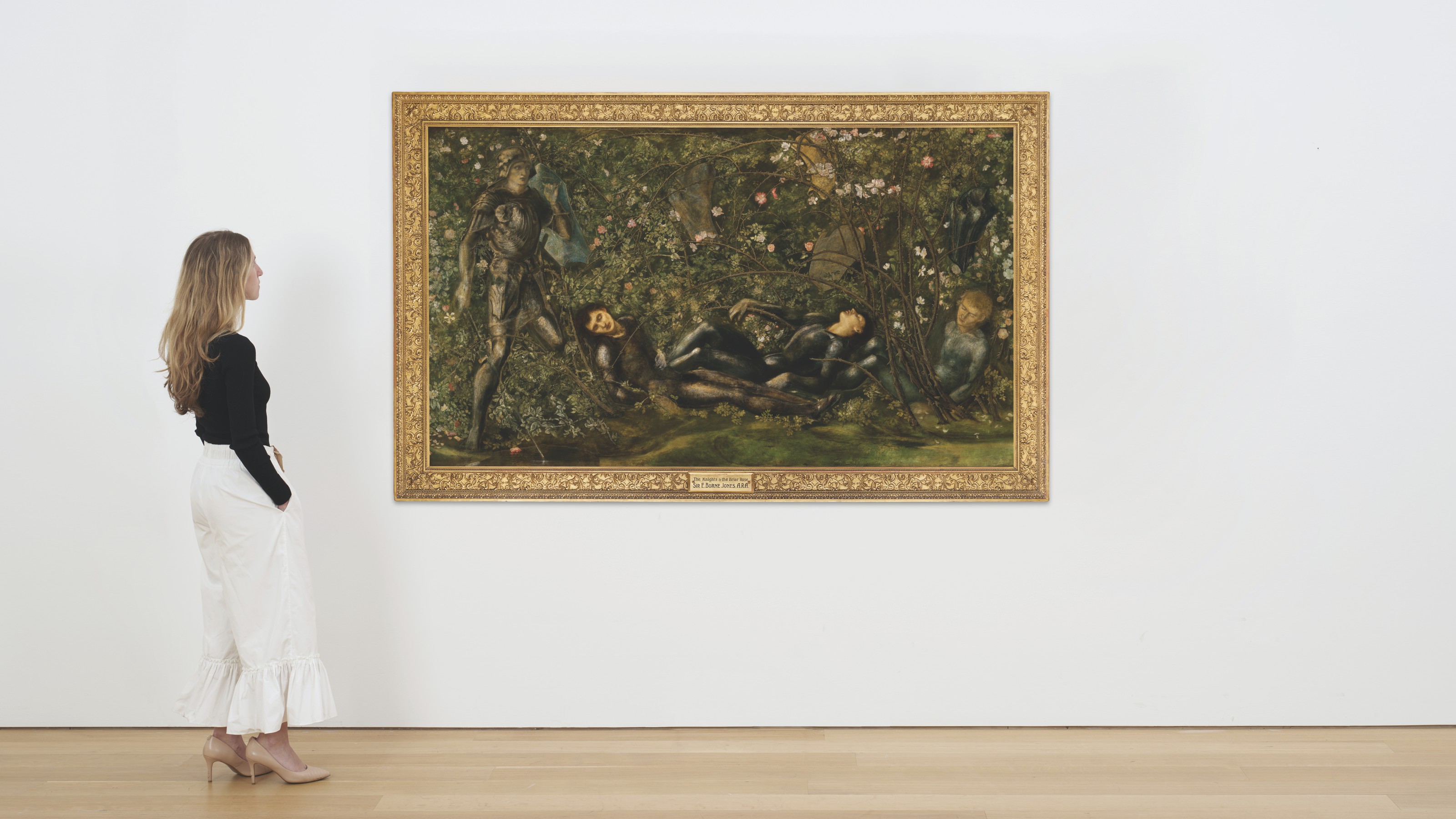 Edward Burne-Jones — Принц, входящий в Терновый лес, изображение 4
