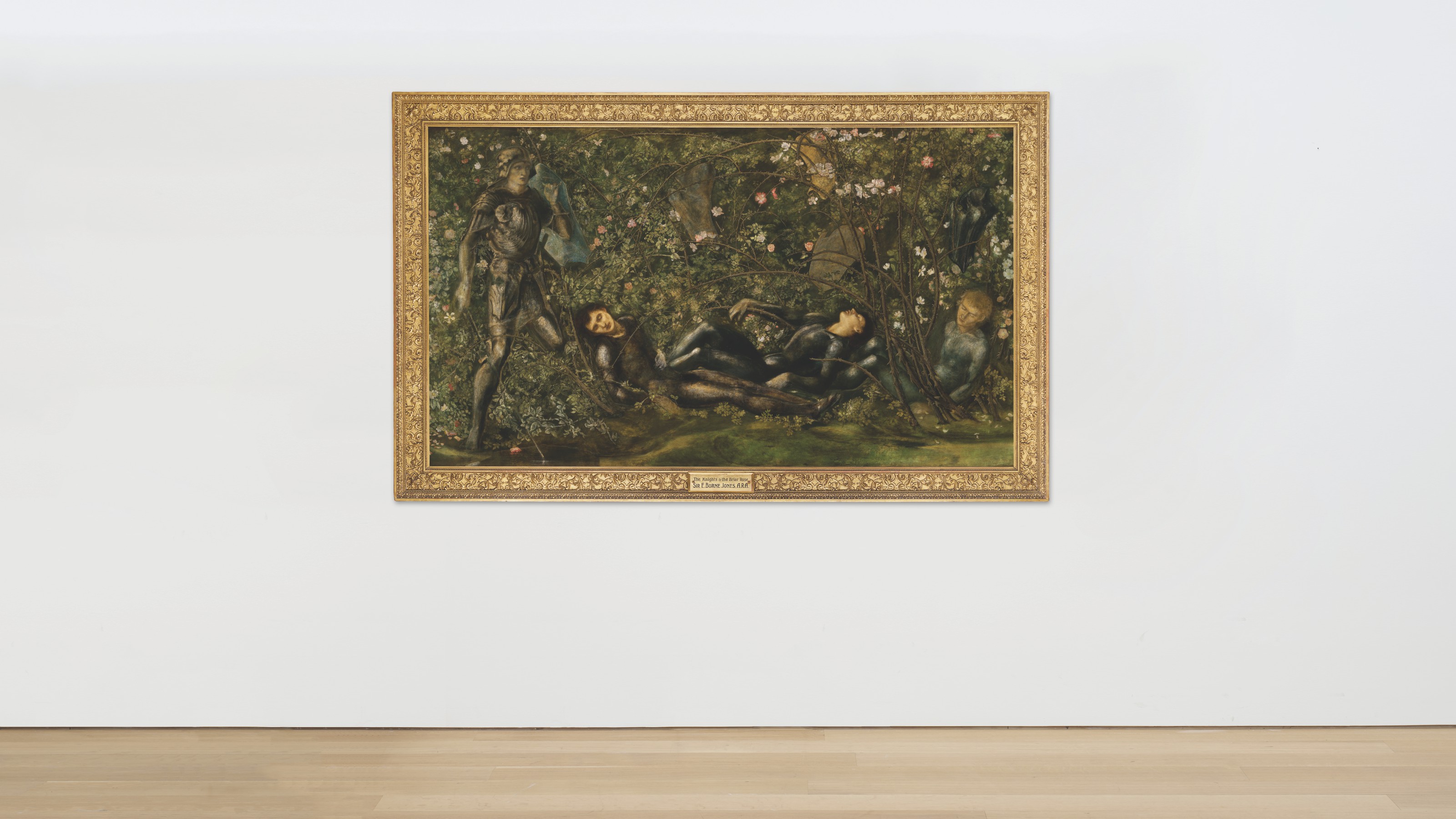 Edward Burne-Jones — Принц, входящий в Терновый лес, изображение 5