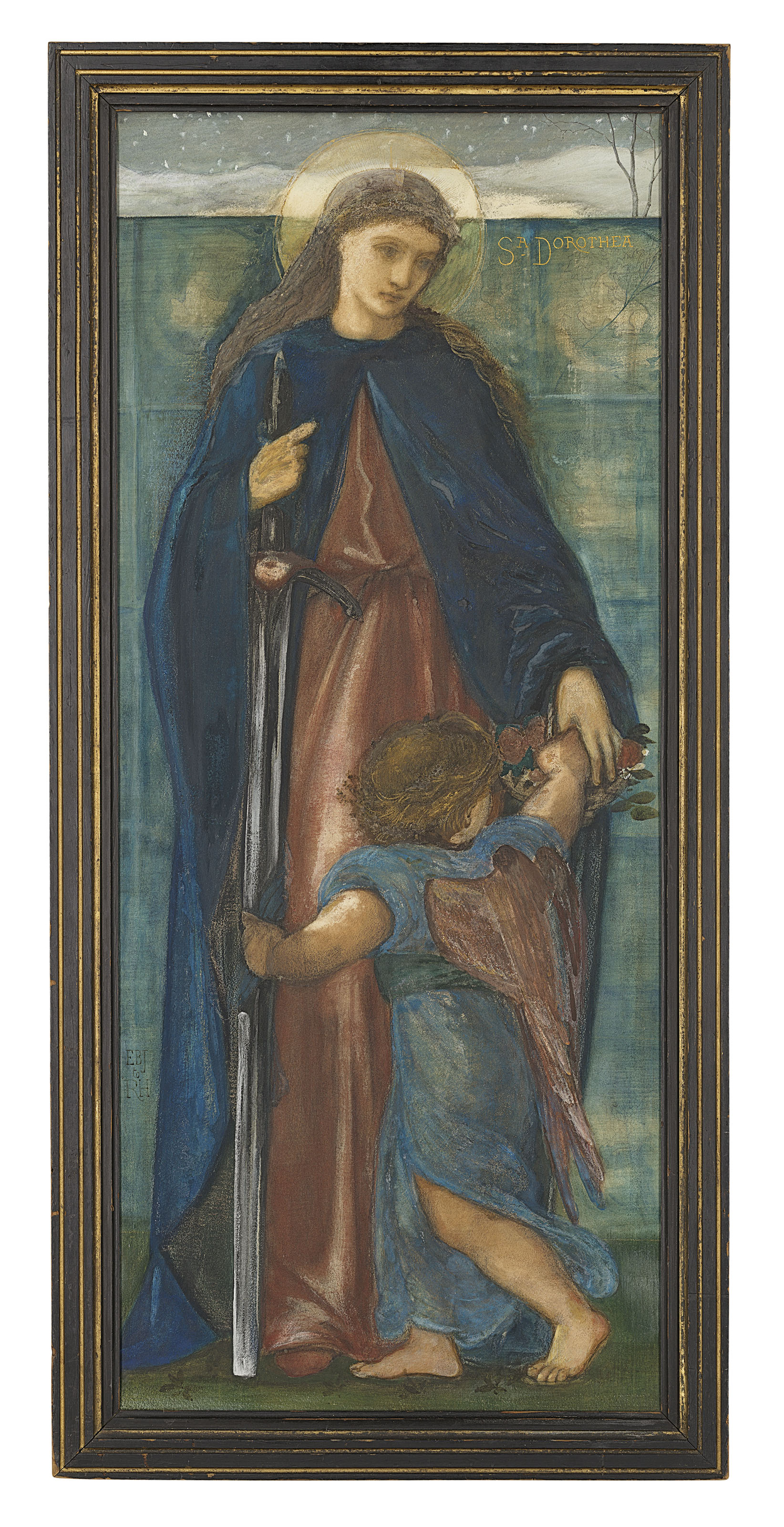 Edward Burne-Jones — Святая Дороти, изображение 2