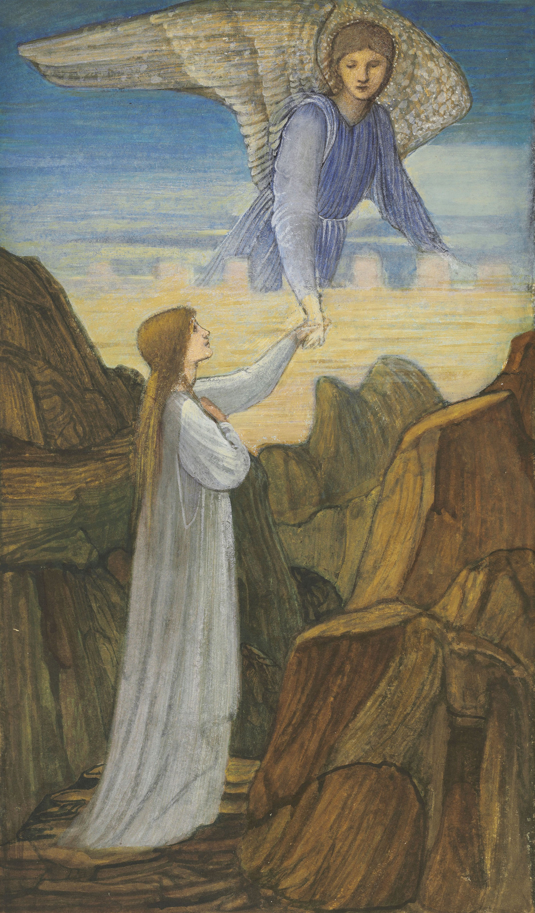 Edward Burne-Jones — Ангел-хранитель