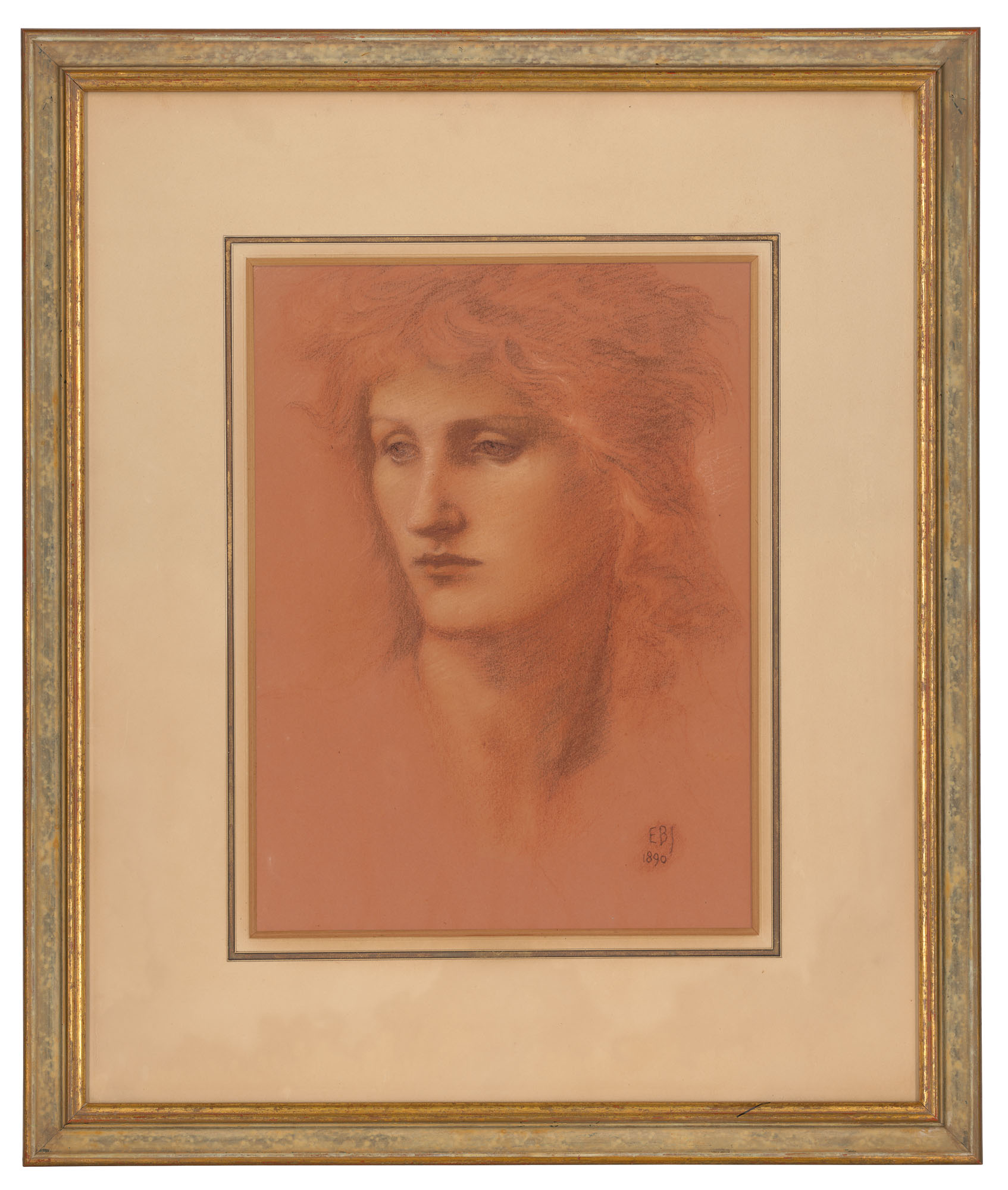 Edward Burne-Jones — Портрет молодой женщины (Энни Кин), изображение 2