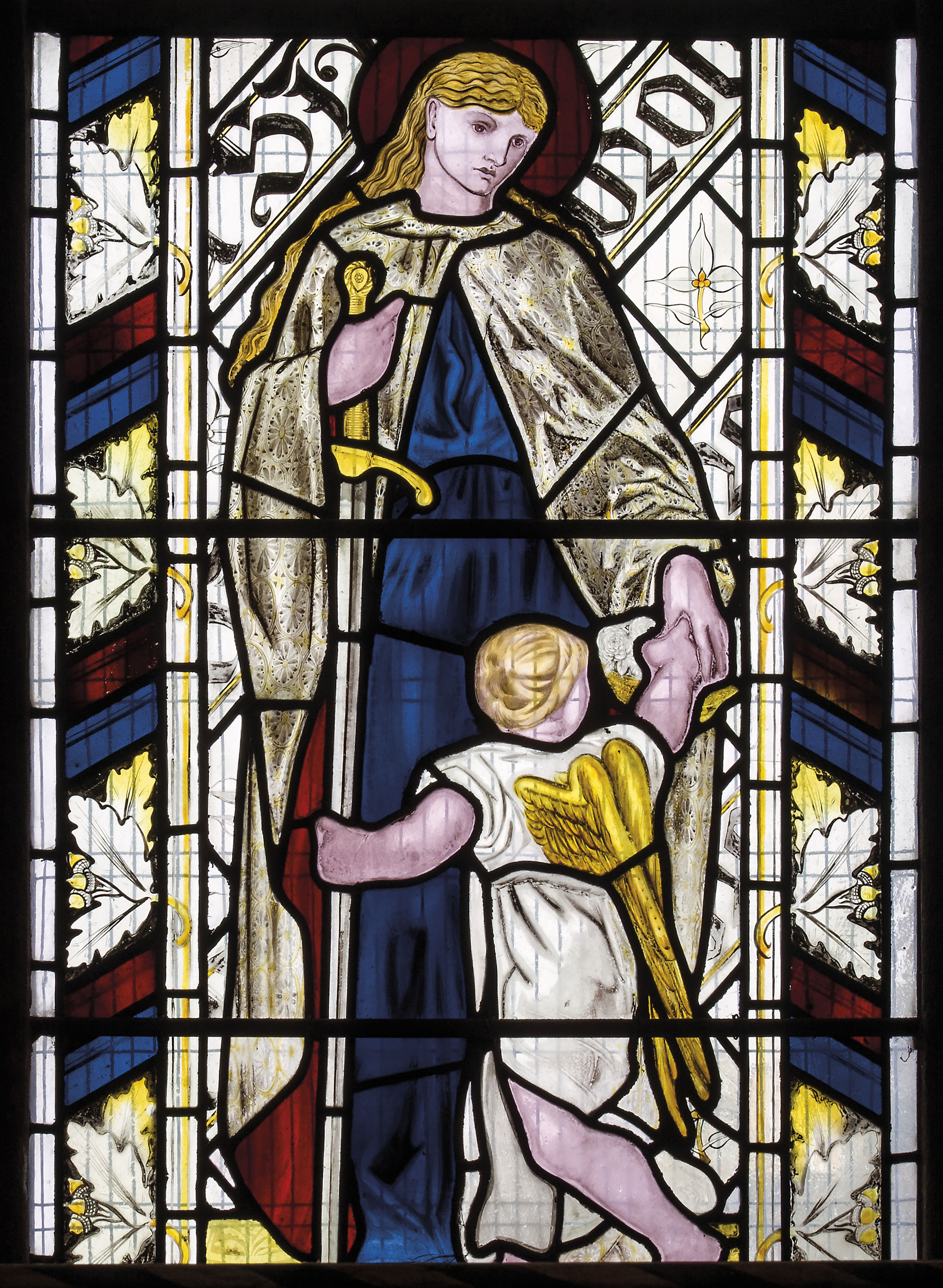 Edward Burne-Jones — Святая Агнесса, изображение 3