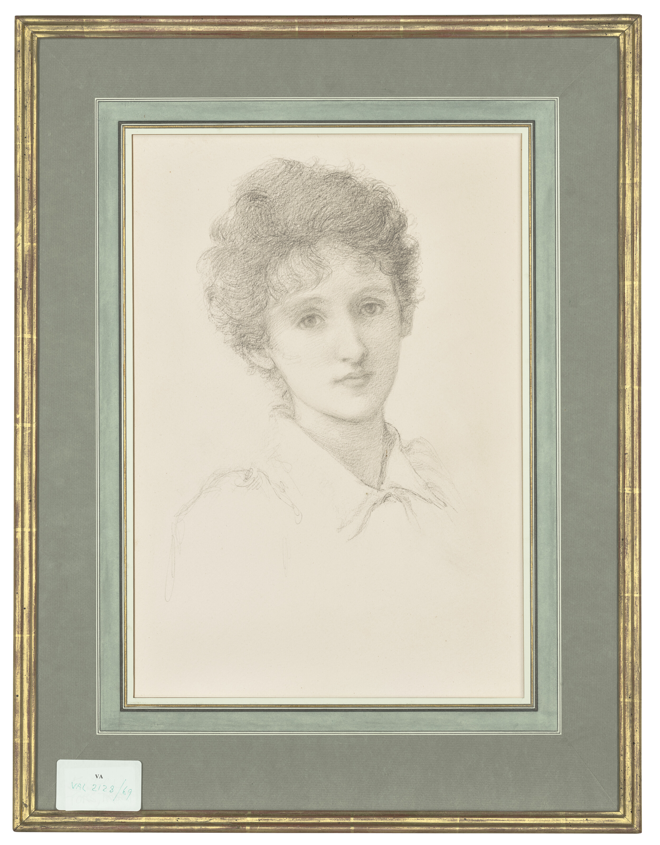 Edward Burne-Jones — Главный кабинет молодой леди, возможно, Мэй Гаскелл, изображение 2